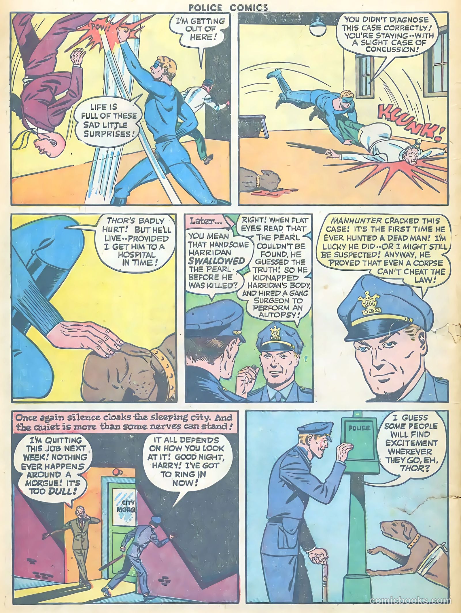 Police Comics #52 (1946) — page 50 of 60
