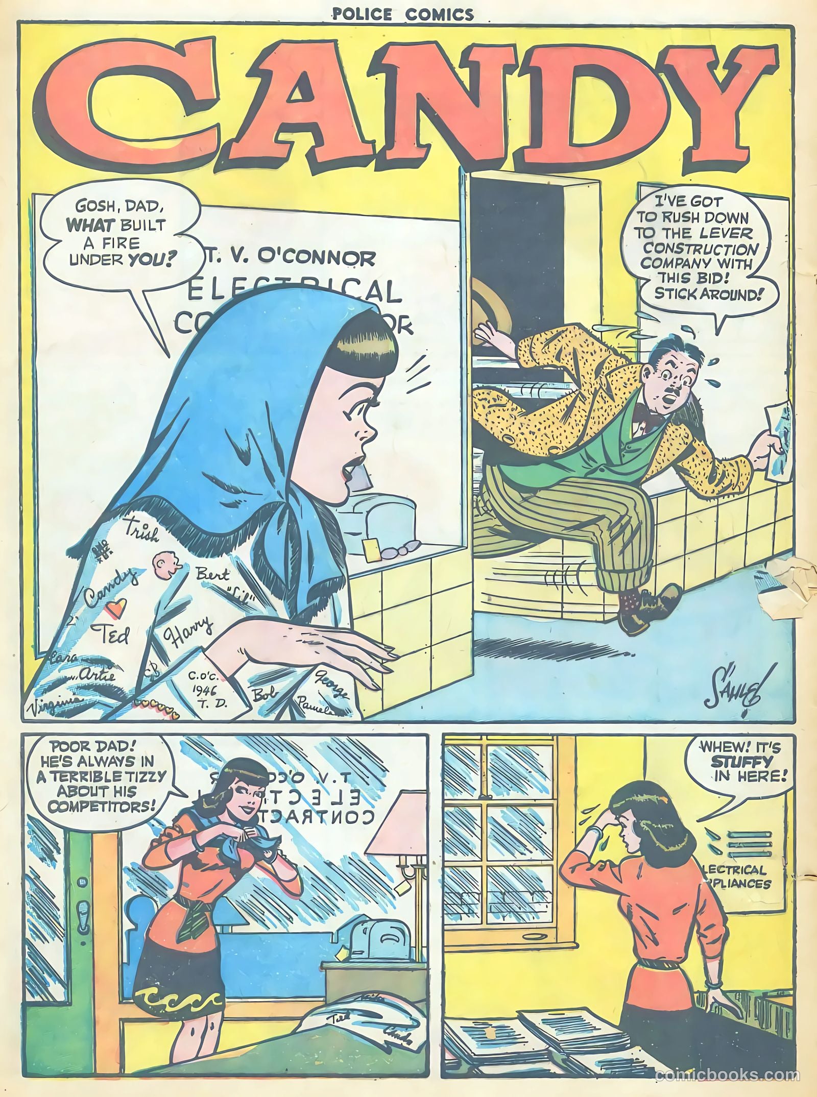 Police Comics #52 (1946) — page 52 of 60