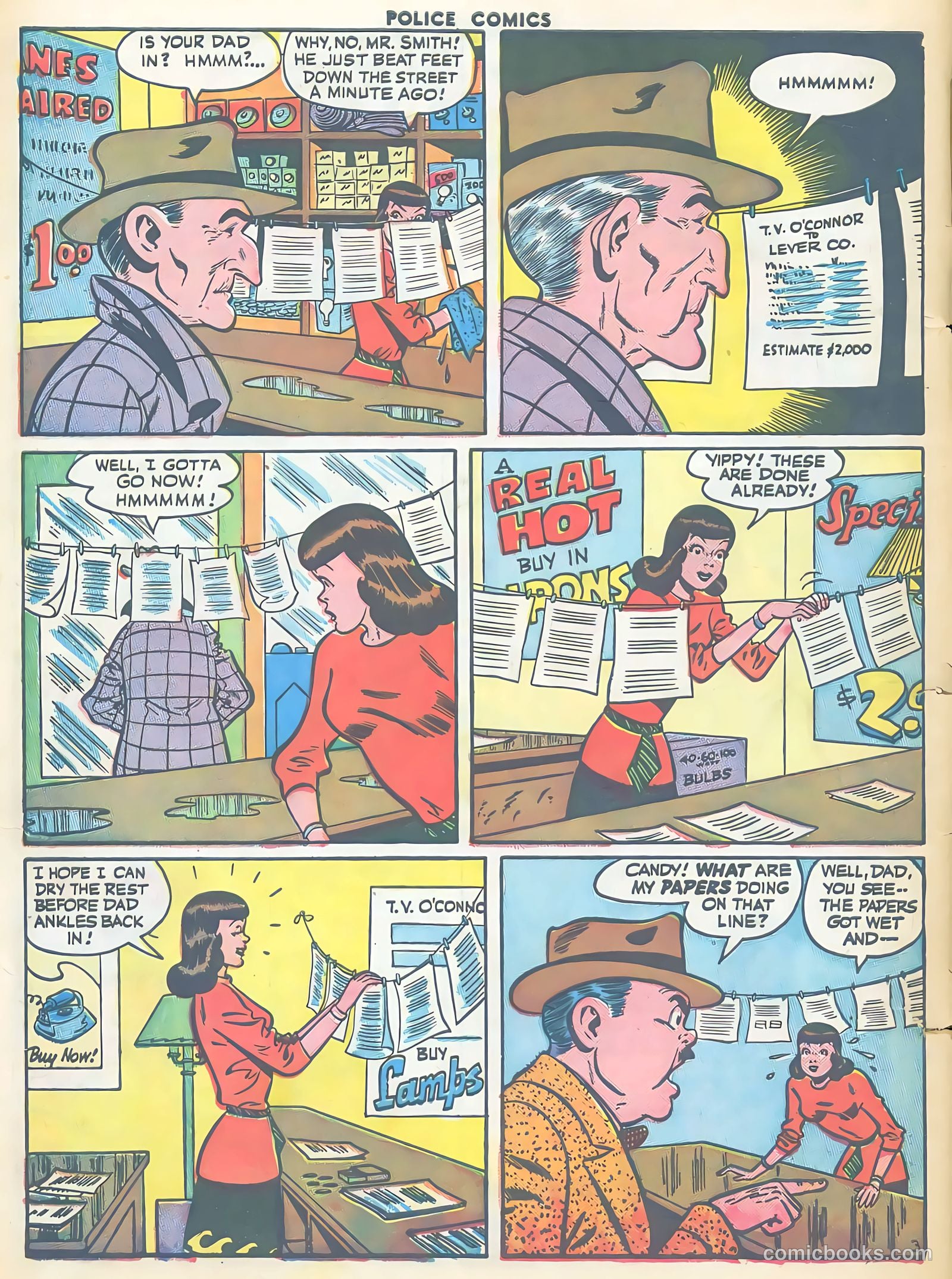 Police Comics #52 (1946) — page 54 of 60