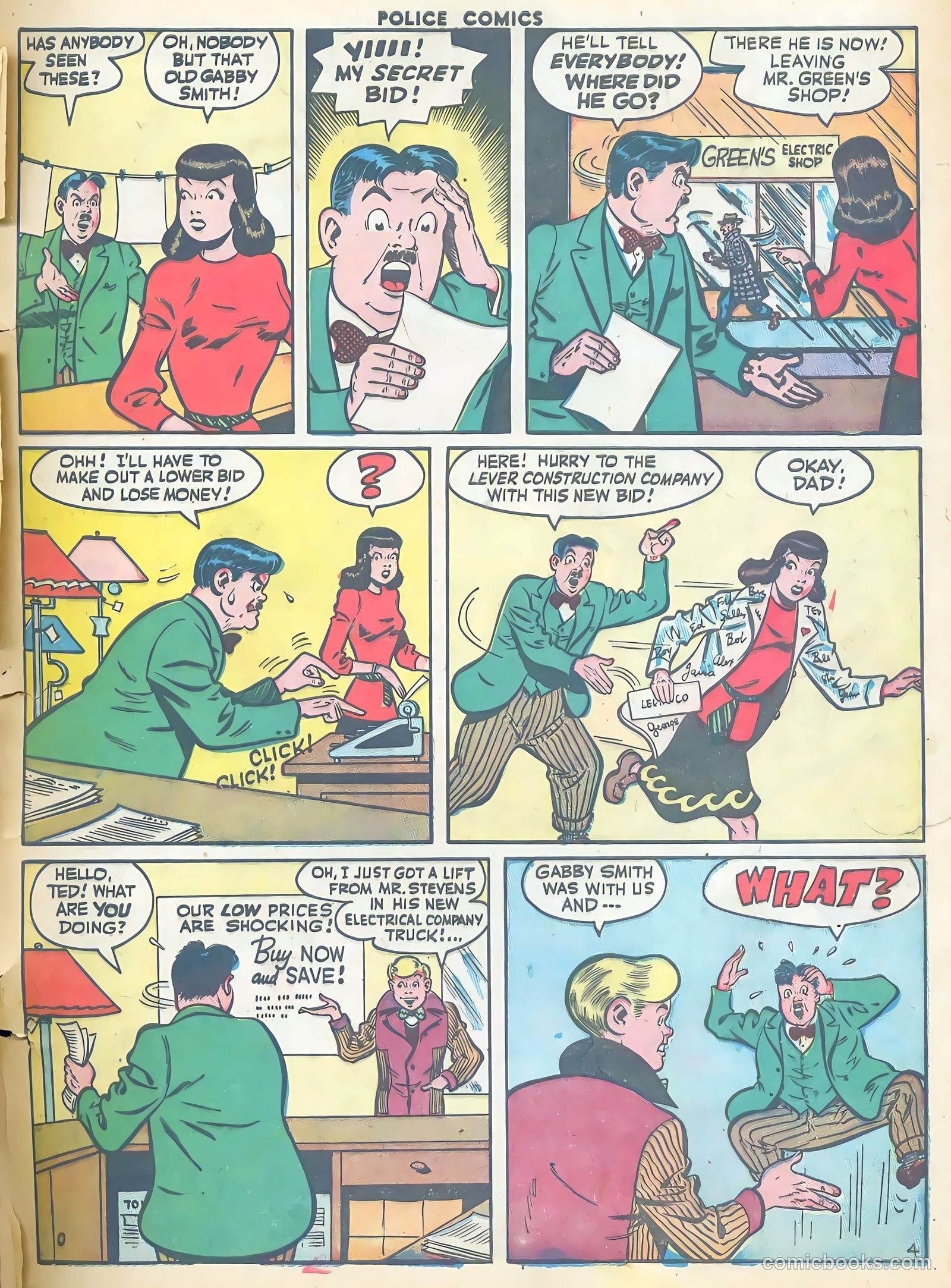 Police Comics #52 (1946) — page 55 of 60