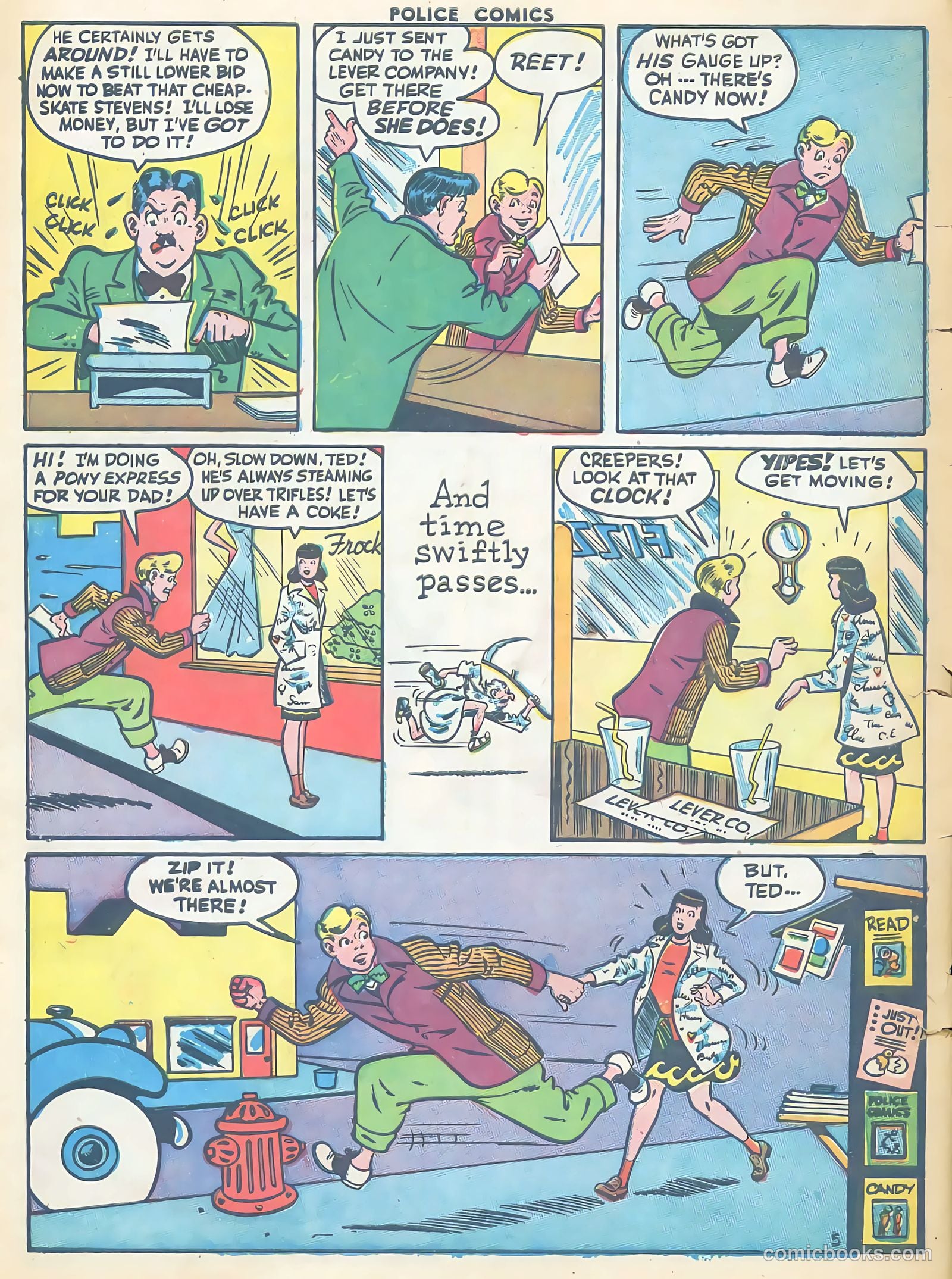 Police Comics #52 (1946) — page 56 of 60