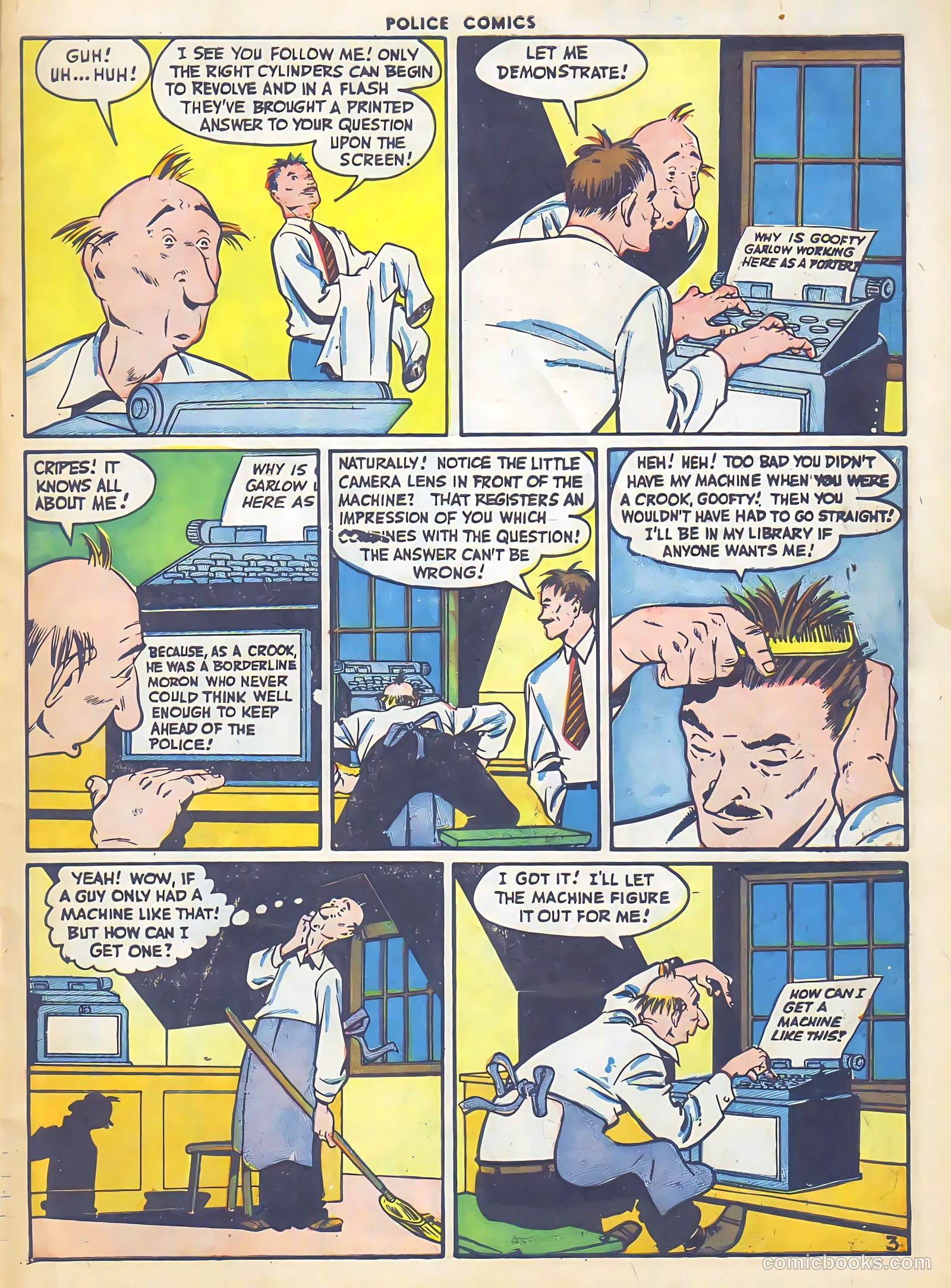 Police Comics #54 (1946) — page 5 of 60