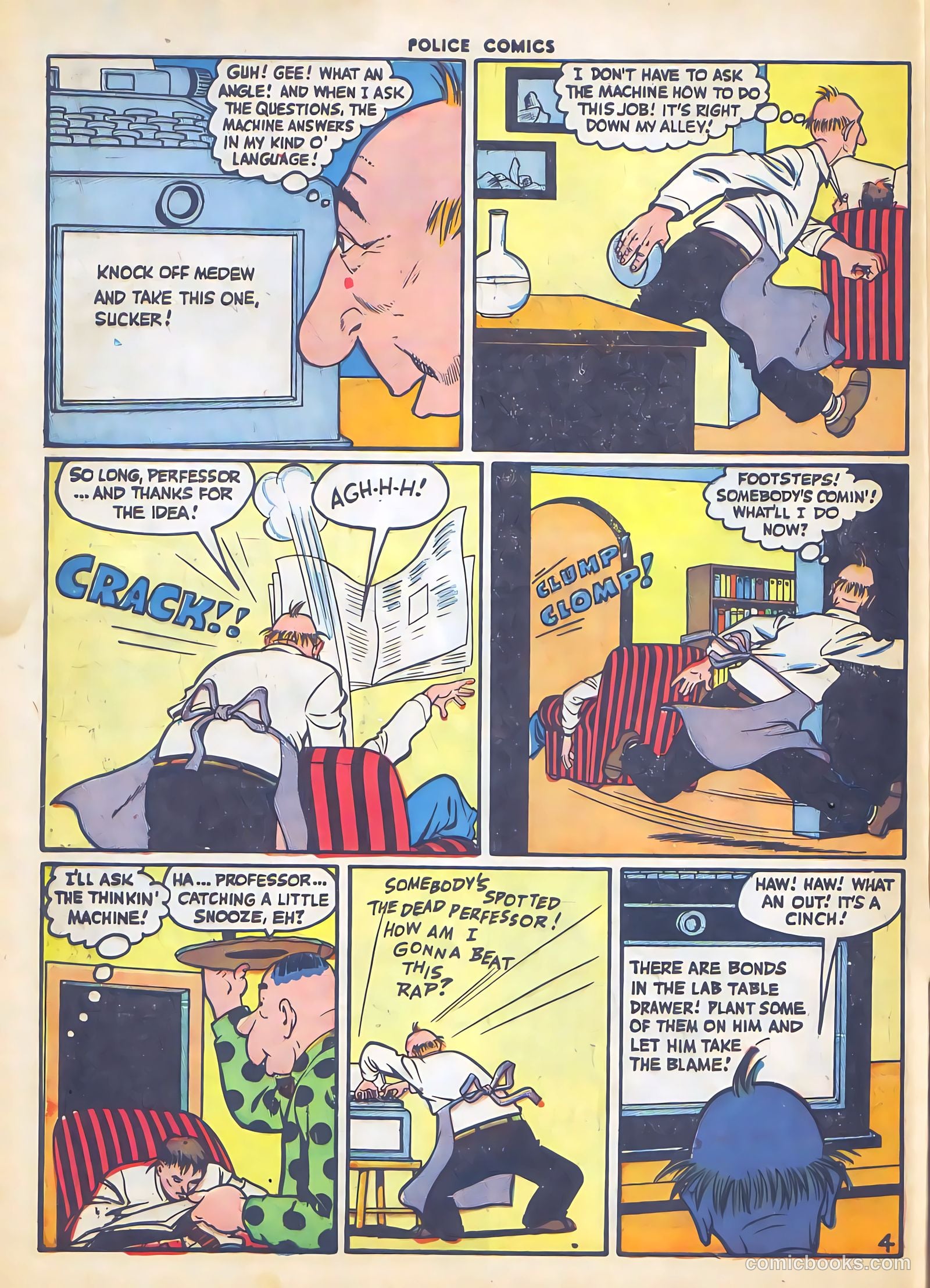 Police Comics #54 (1946) — page 6 of 60