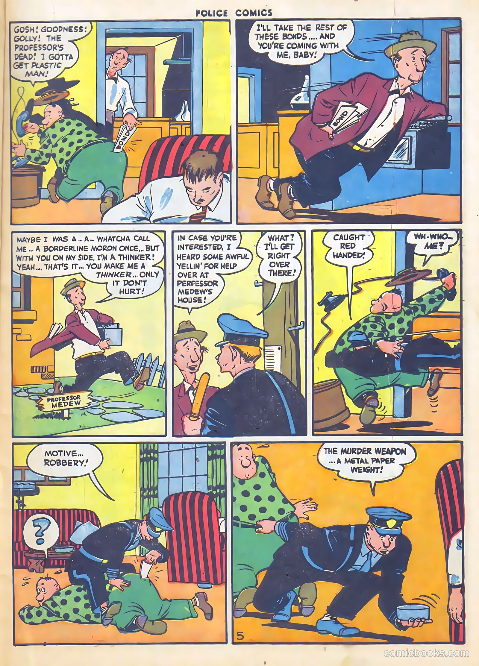 Police Comics #54 (1946) — page 7 of 60
