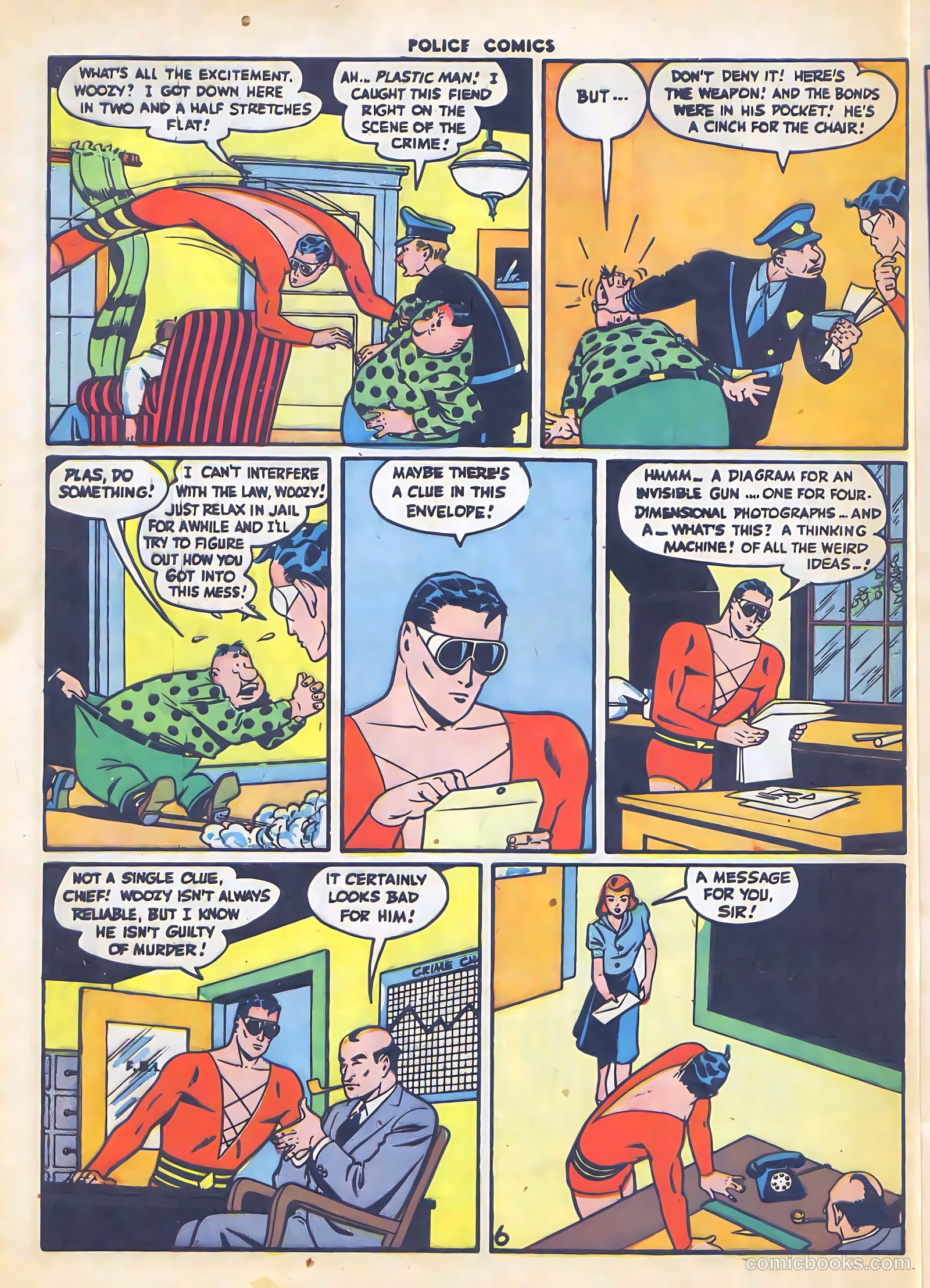 Police Comics #54 (1946) — page 8 of 60