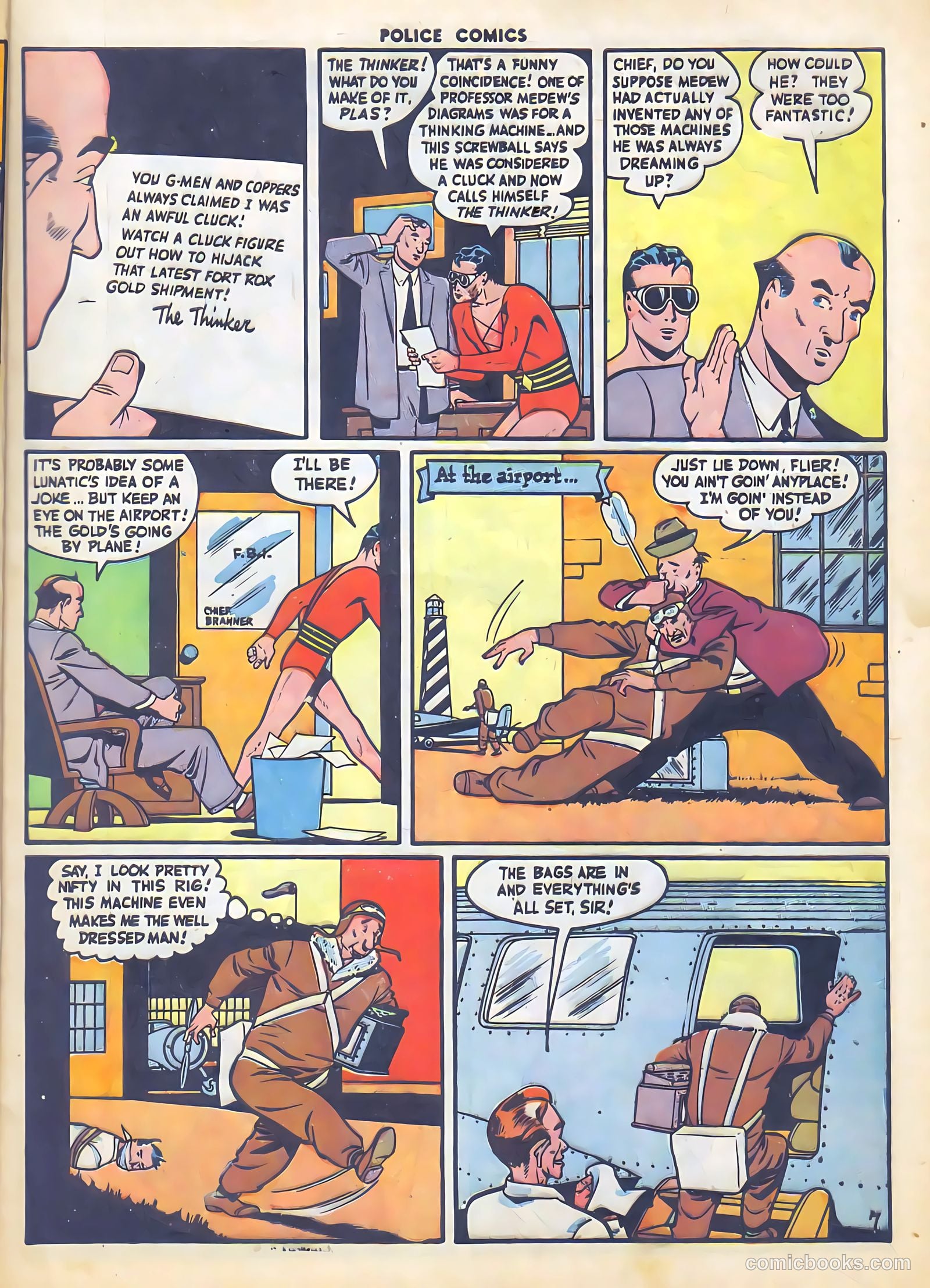 Police Comics #54 (1946) — page 9 of 60