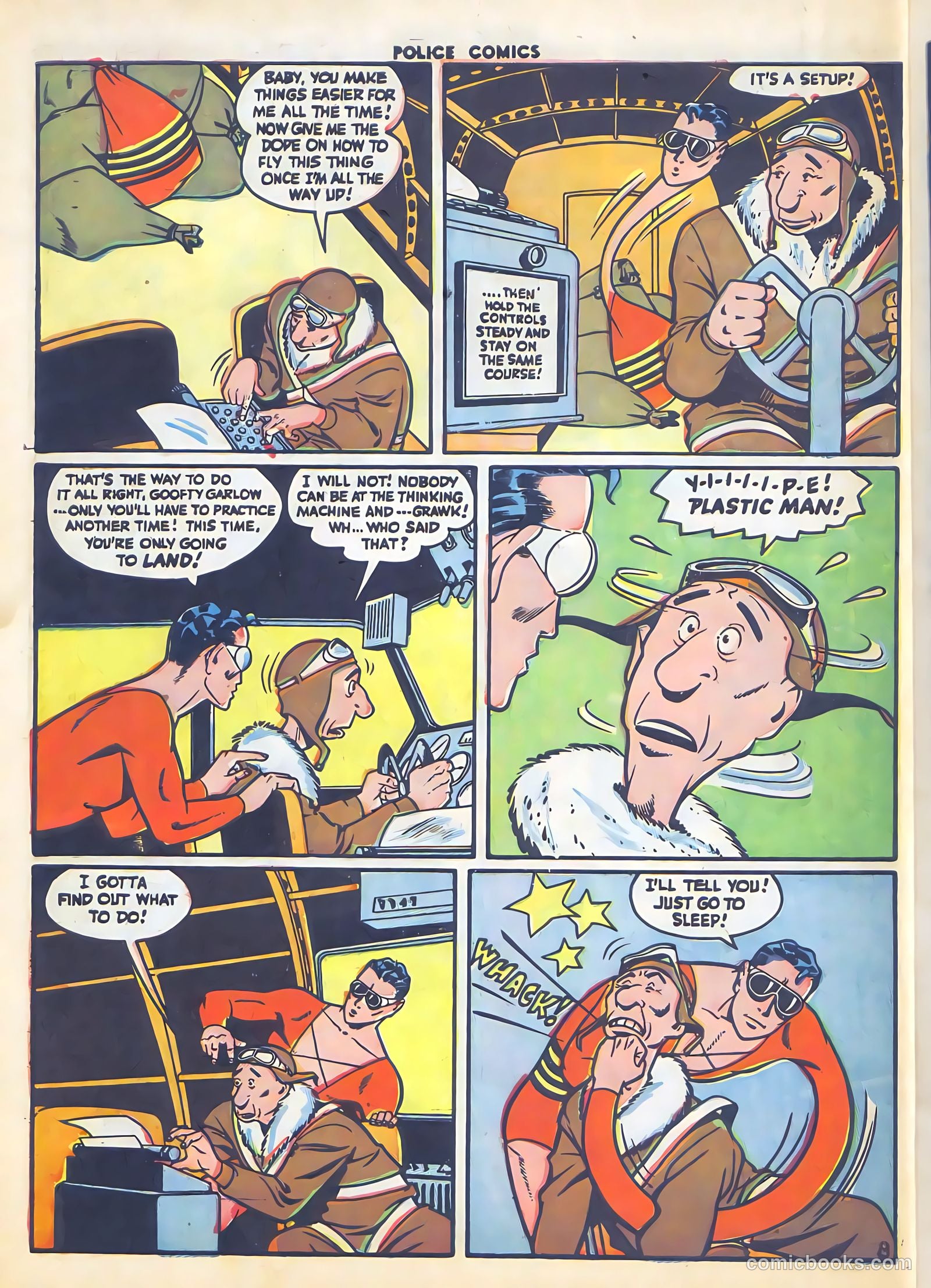 Police Comics #54 (1946) — page 10 of 60