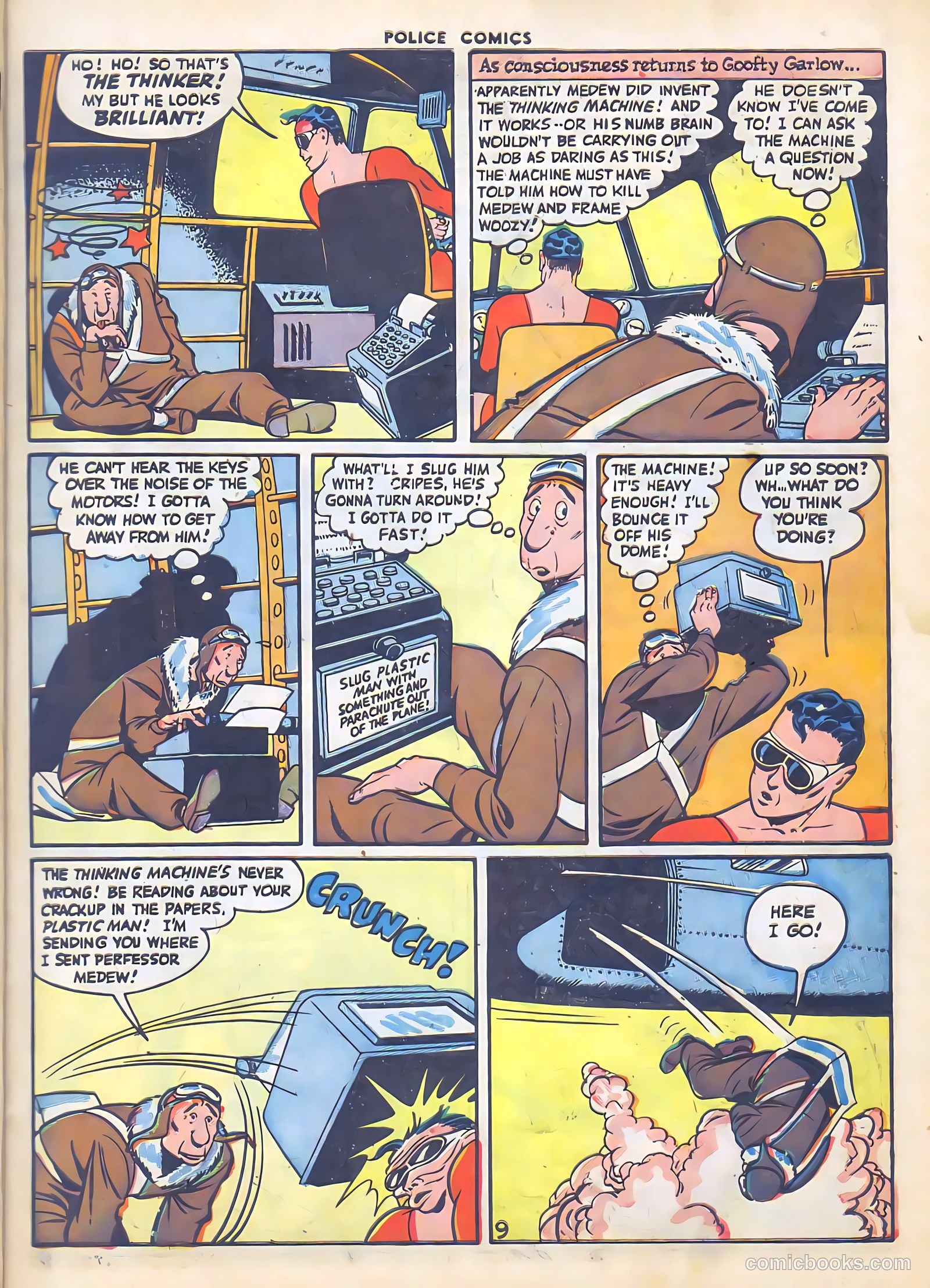 Police Comics #54 (1946) — page 11 of 60