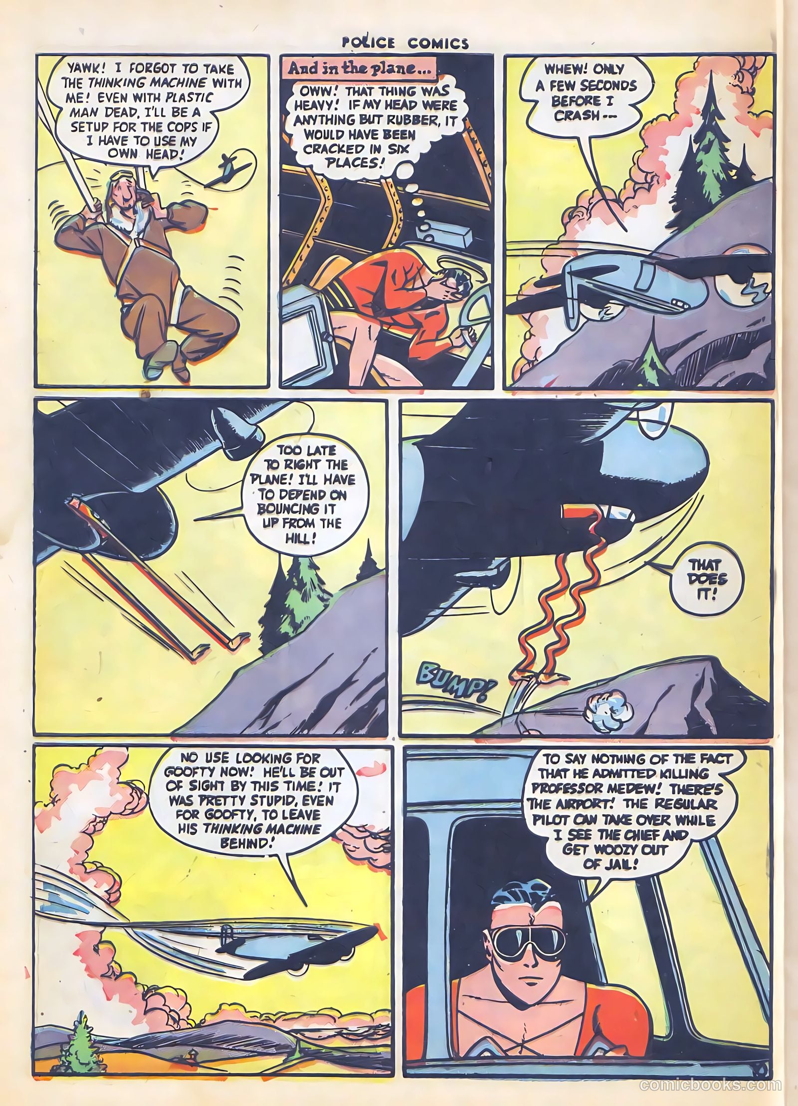 Police Comics #54 (1946) — page 12 of 60