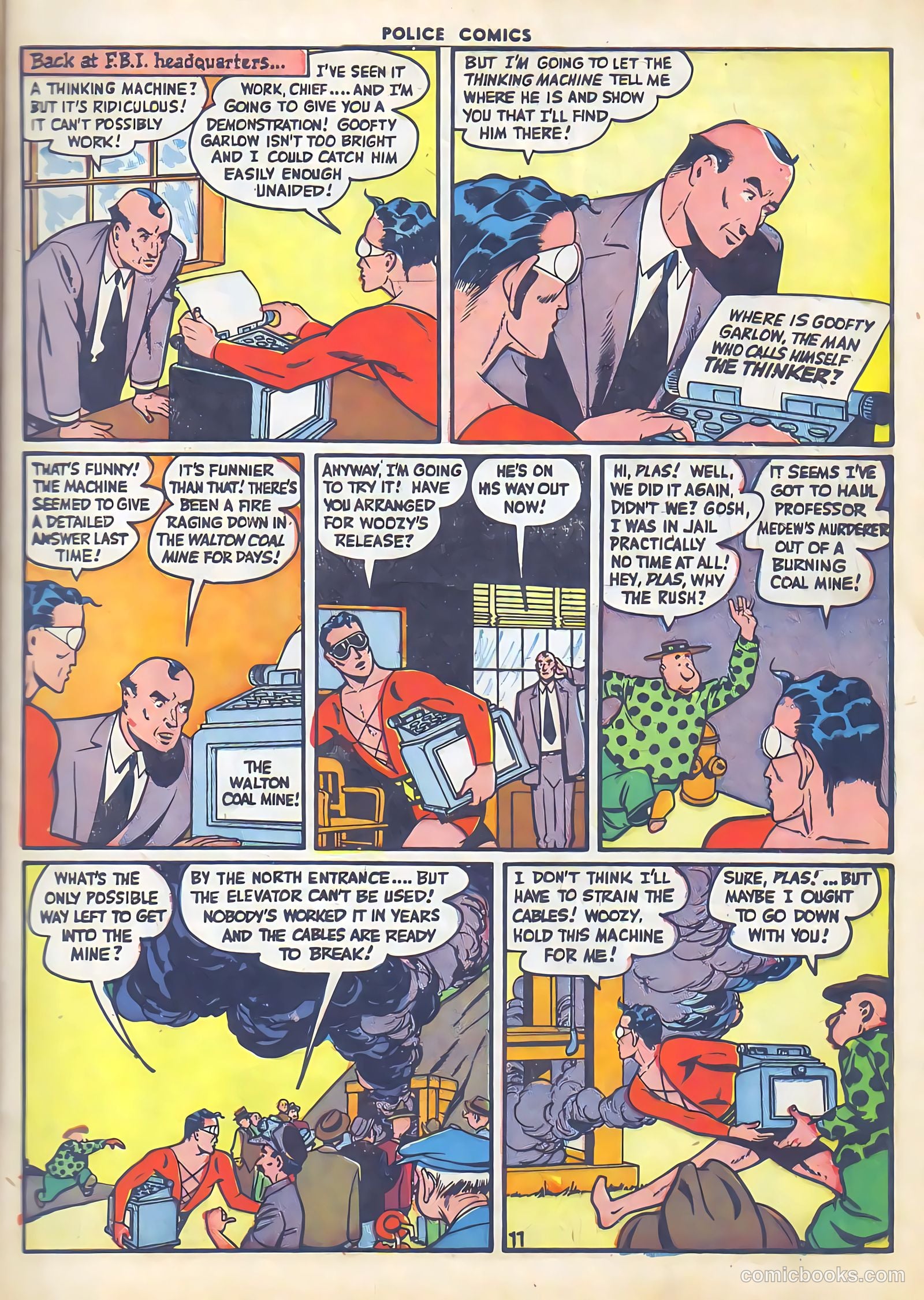 Police Comics #54 (1946) — page 13 of 60