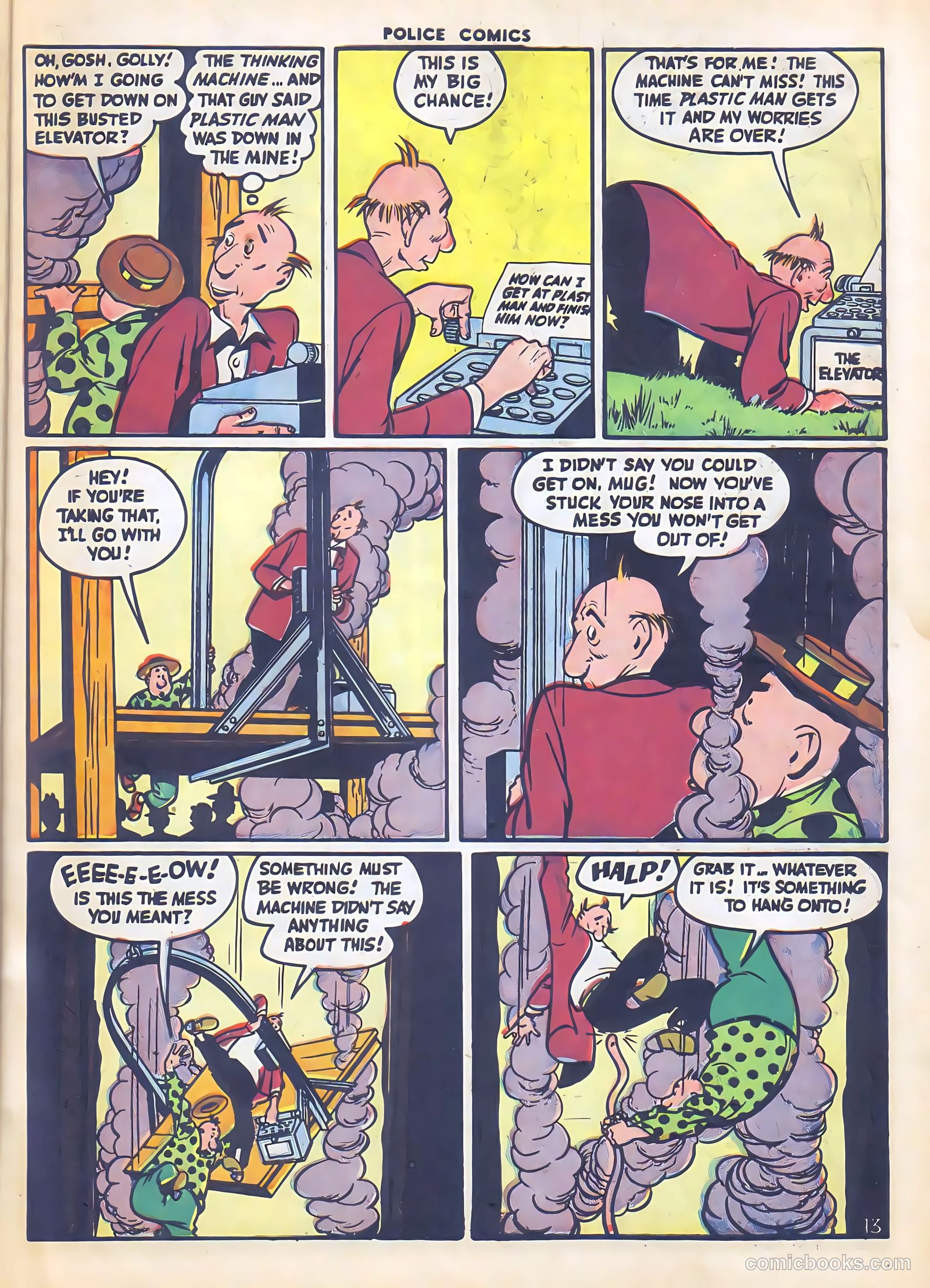 Police Comics #54 (1946) — page 15 of 60