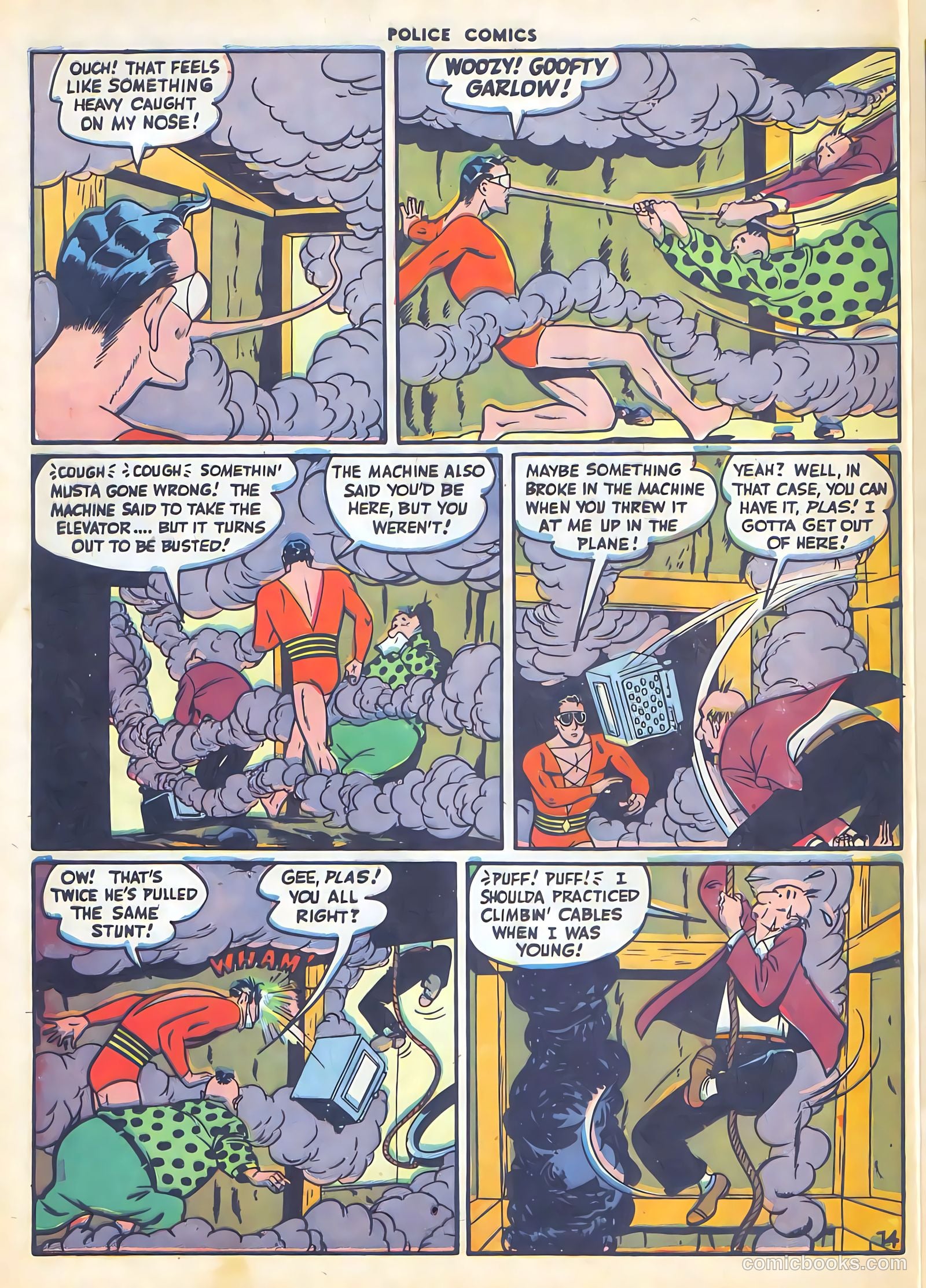Police Comics #54 (1946) — page 16 of 60