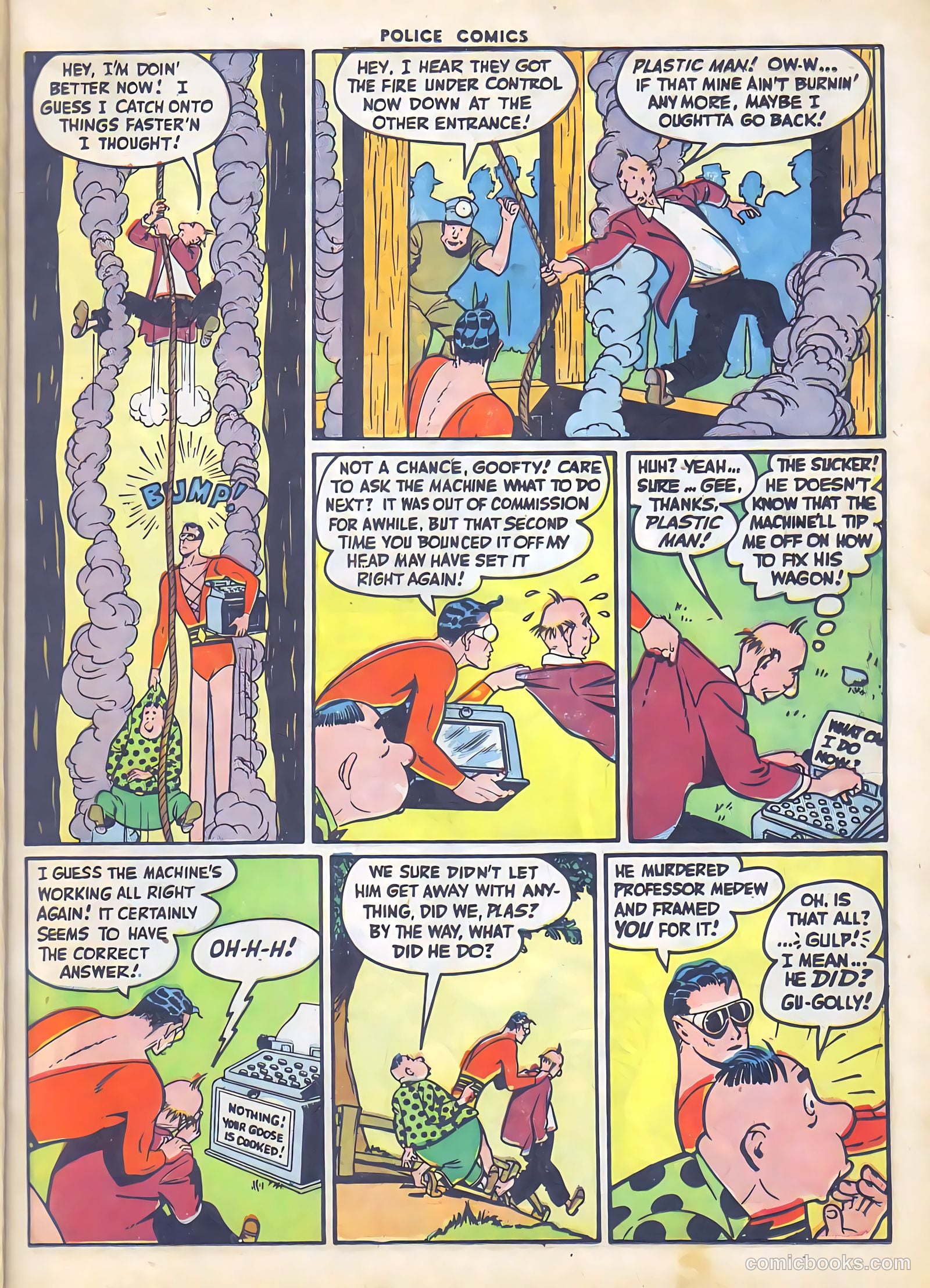 Police Comics #54 (1946) — page 17 of 60
