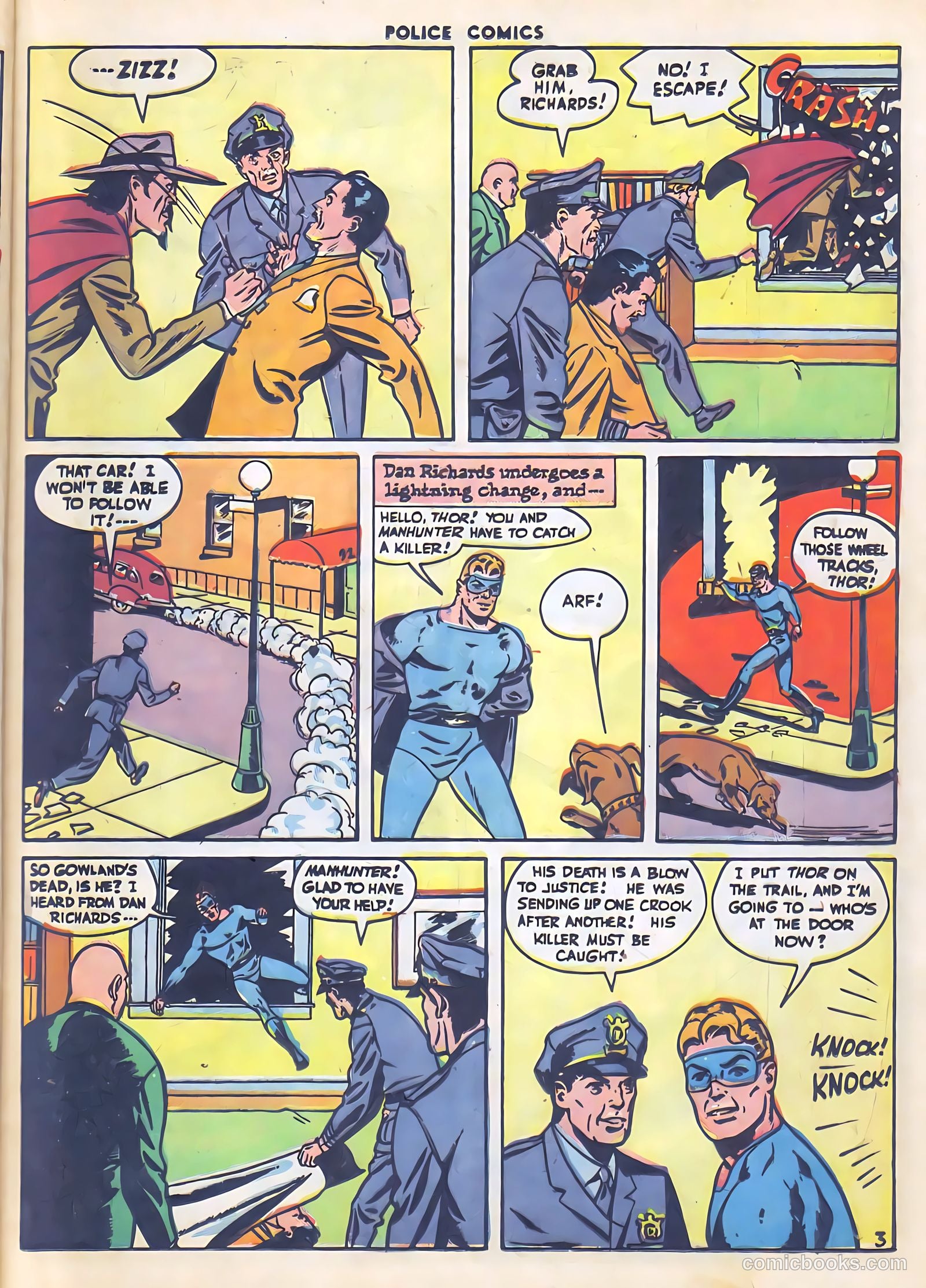 Police Comics #54 (1946) — page 21 of 60