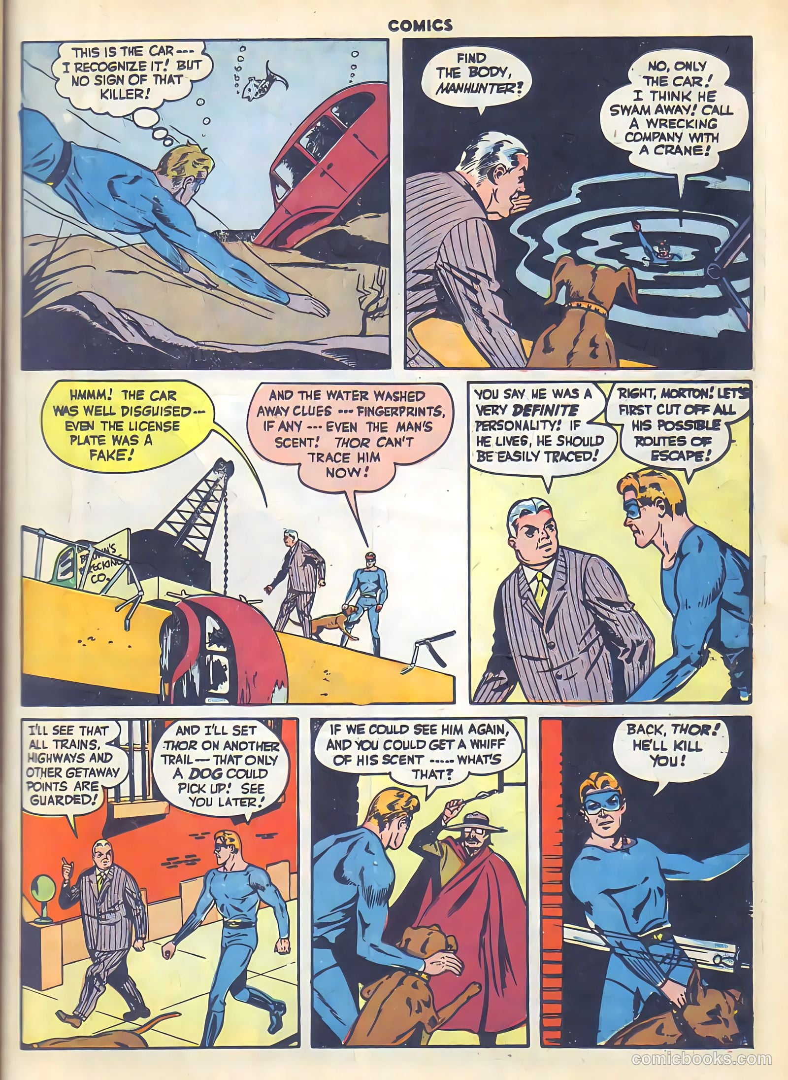 Police Comics #54 (1946) — page 23 of 60