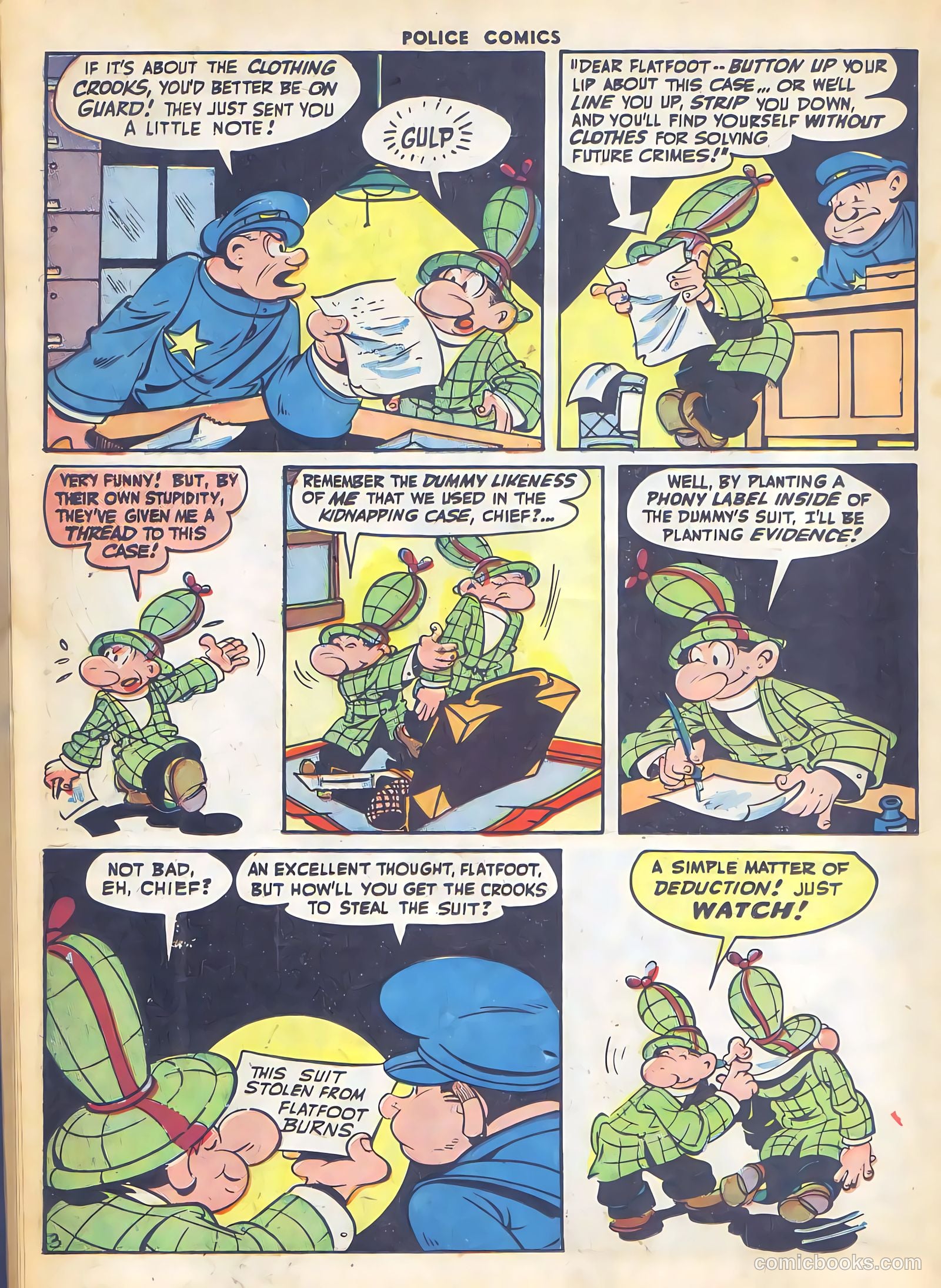 Police Comics #54 (1946) — page 32 of 60