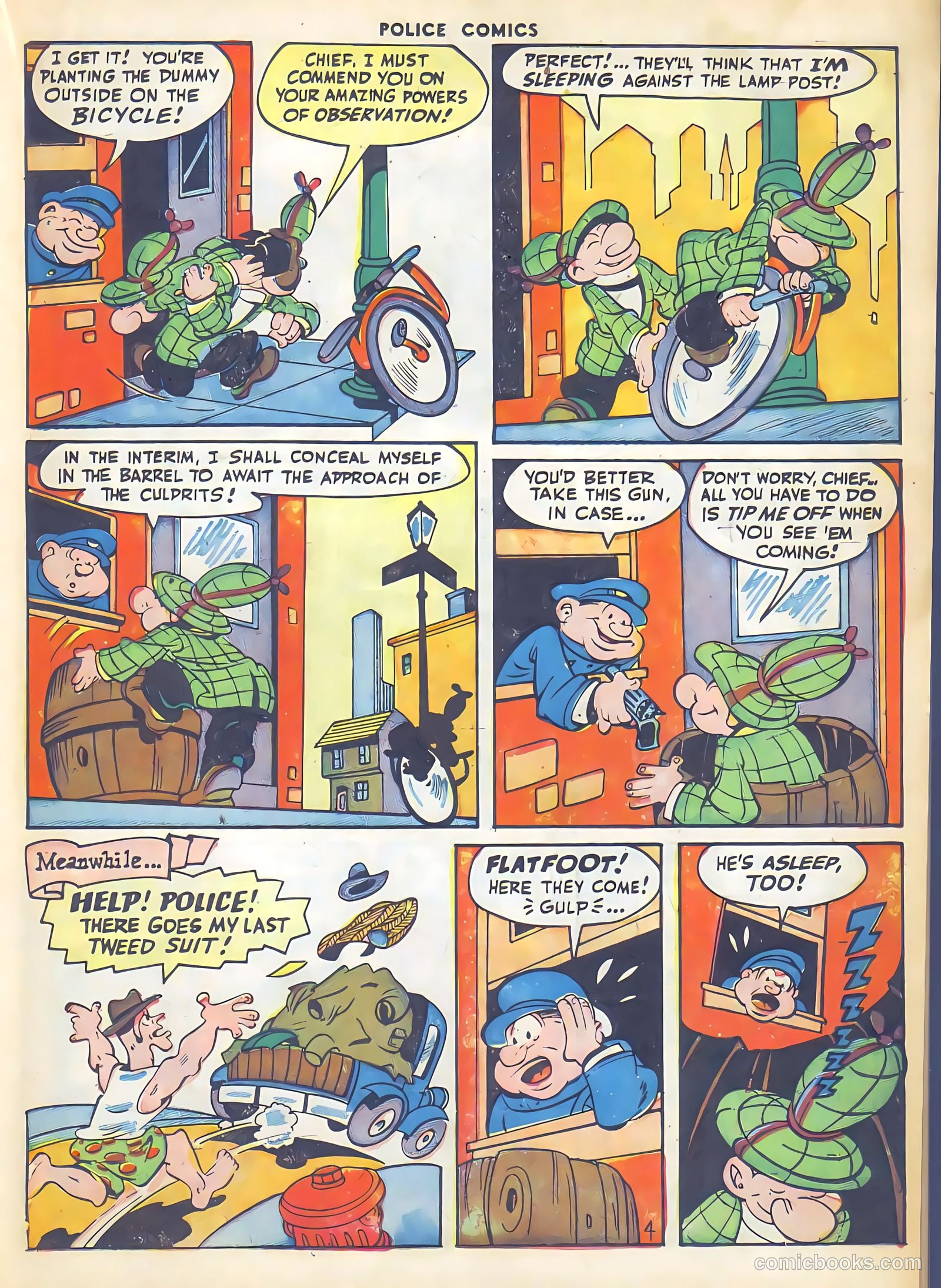 Police Comics #54 (1946) — page 33 of 60
