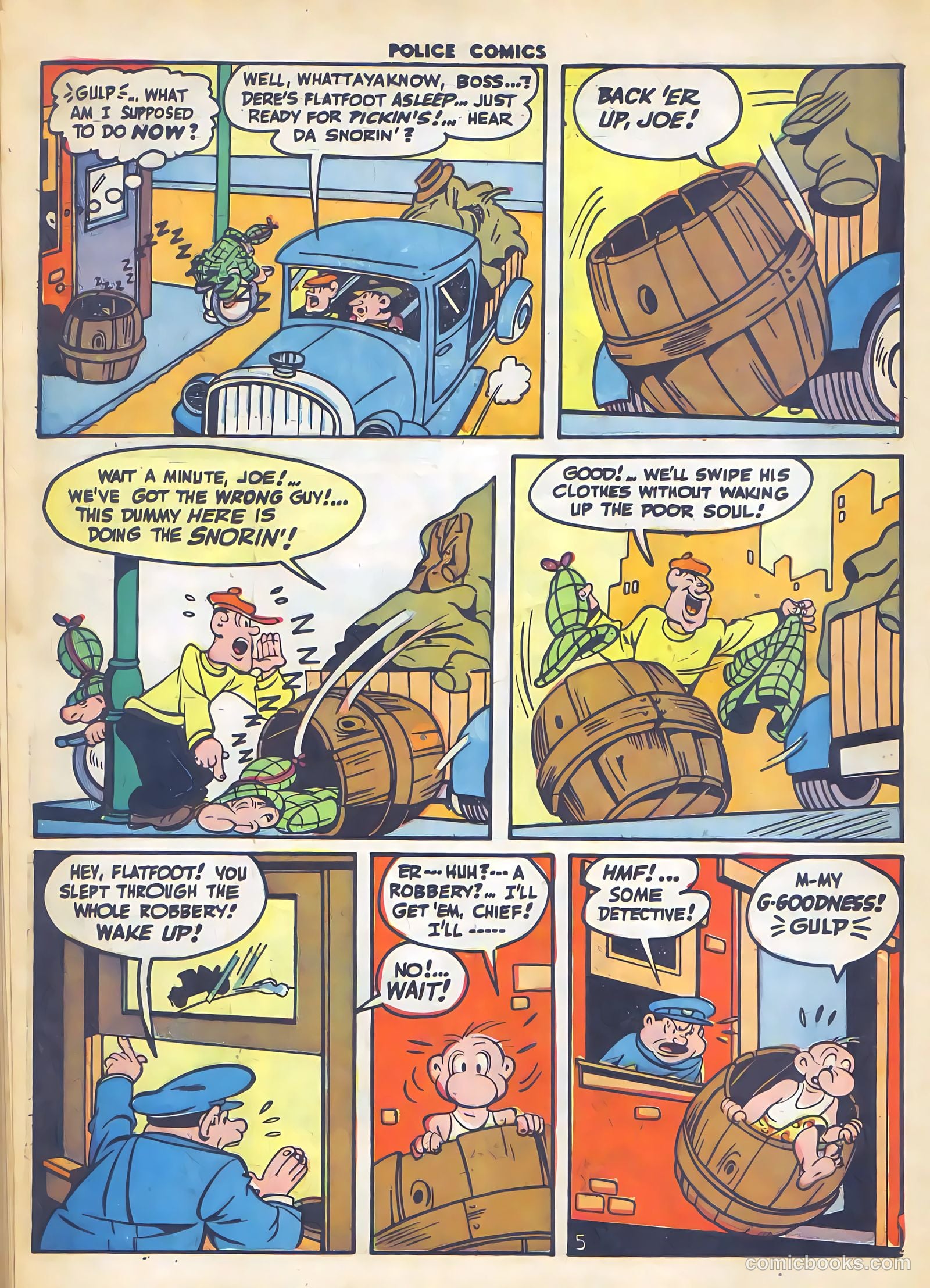 Police Comics #54 (1946) — page 34 of 60