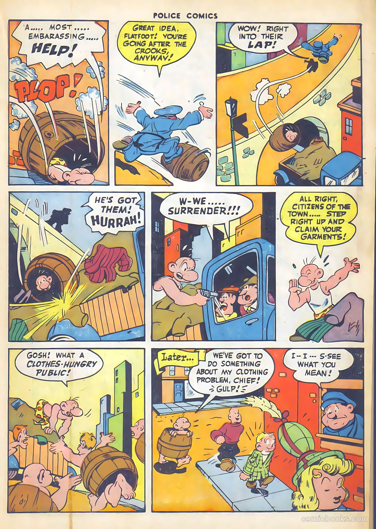 Police Comics #54 (1946) — page 35 of 60