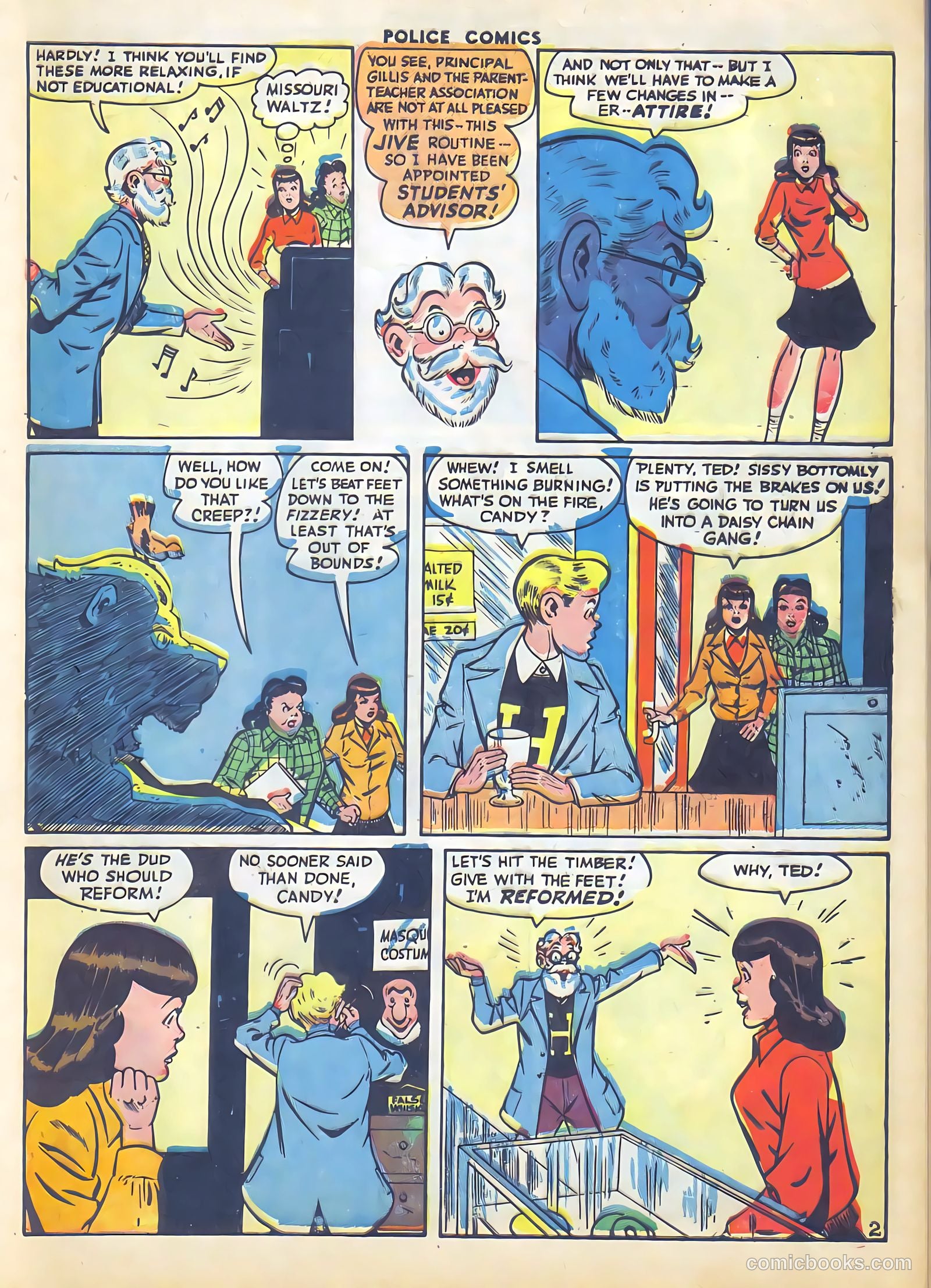 Police Comics #54 (1946) — page 45 of 60