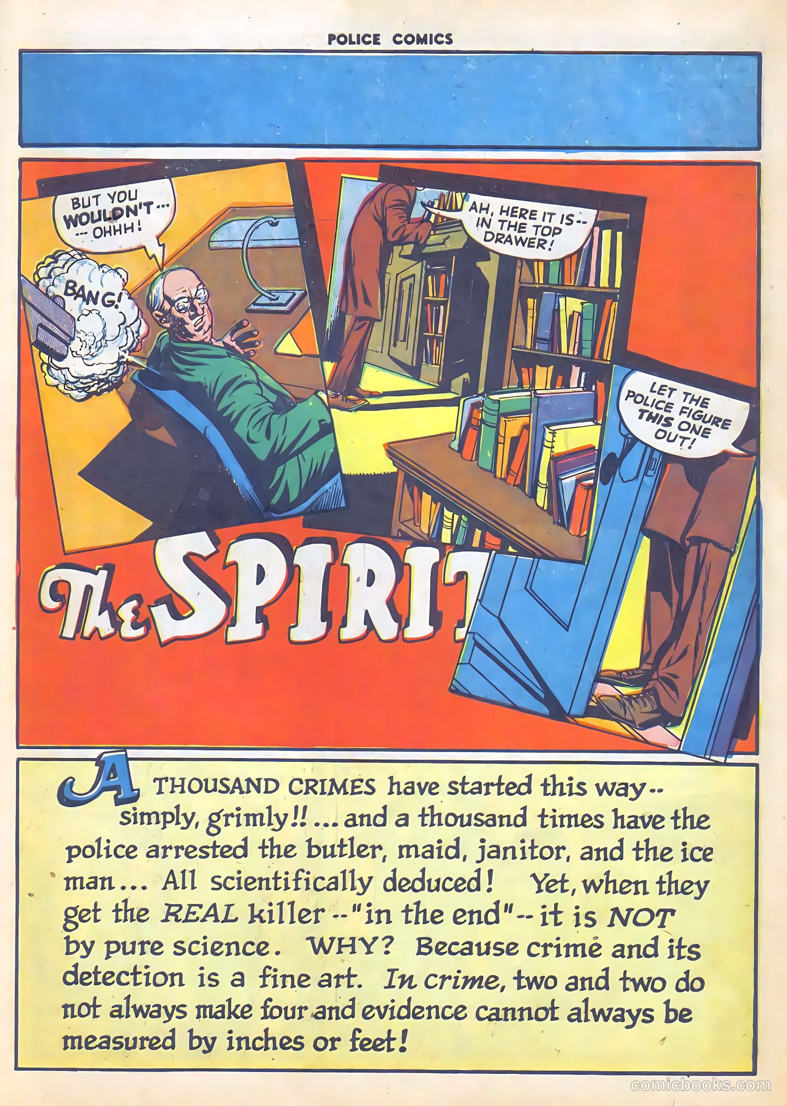 Police Comics #54 (1946) — page 51 of 60