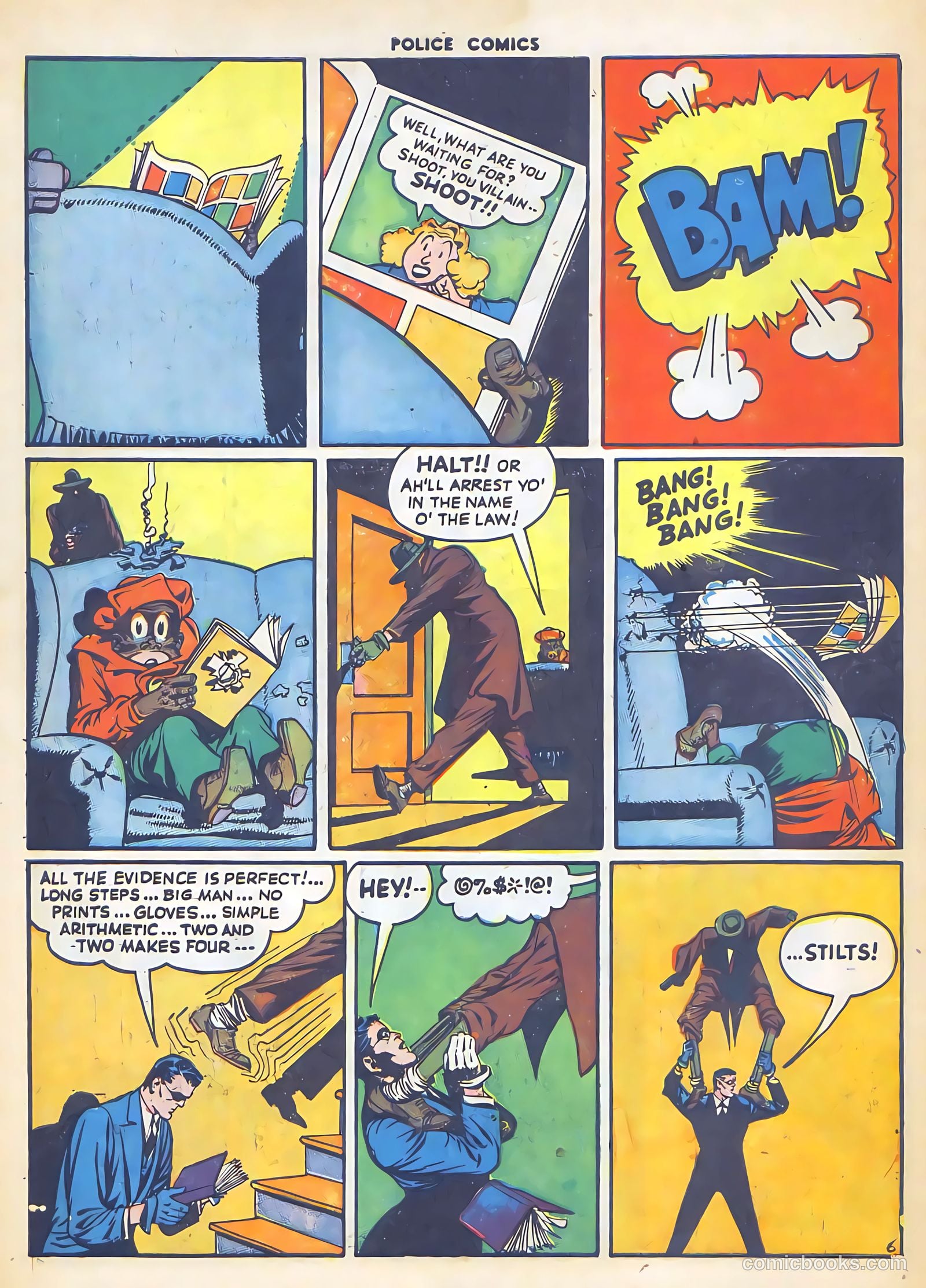 Police Comics #54 (1946) — page 56 of 60