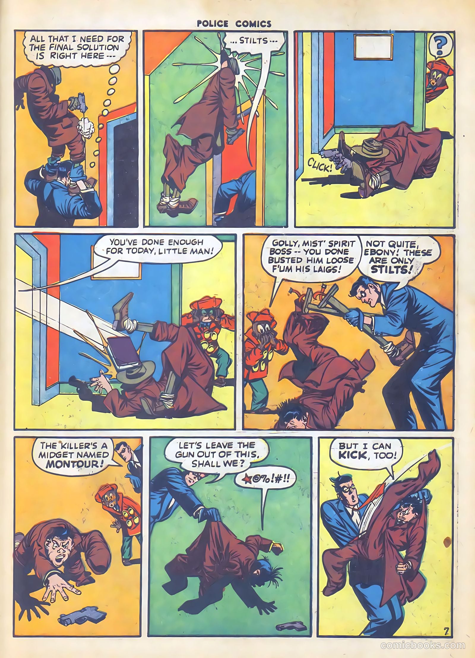 Police Comics #54 (1946) — page 57 of 60