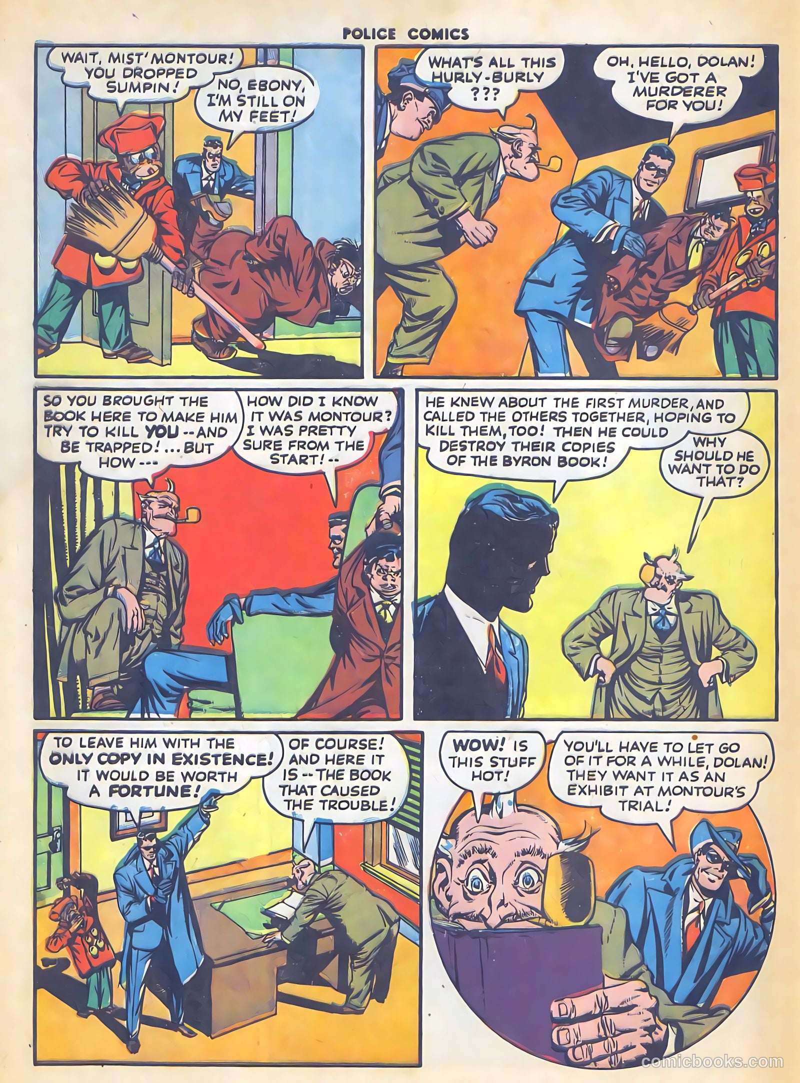 Police Comics #54 (1946) — page 58 of 60