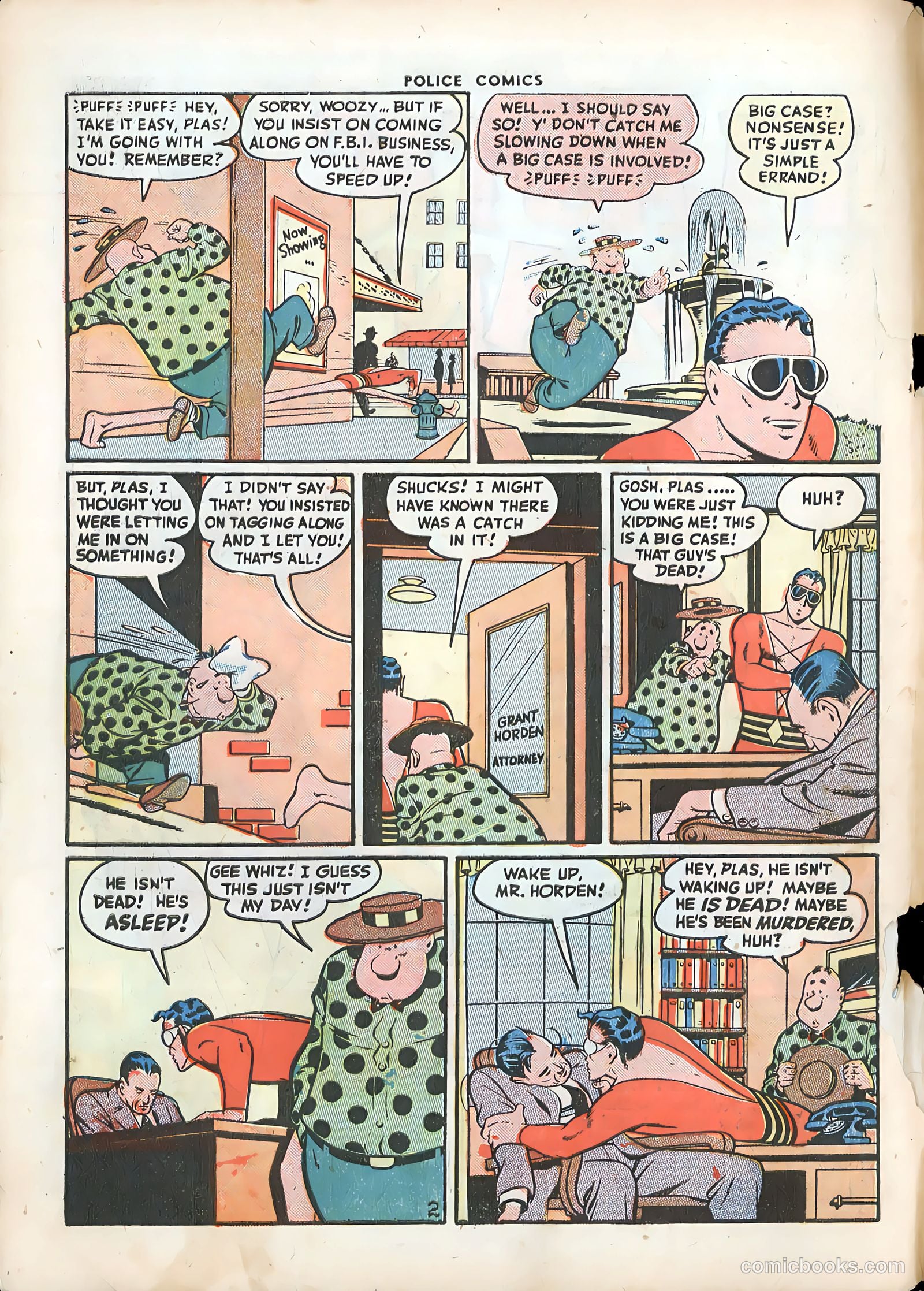Police Comics #55 (1946) — page 4 of 60