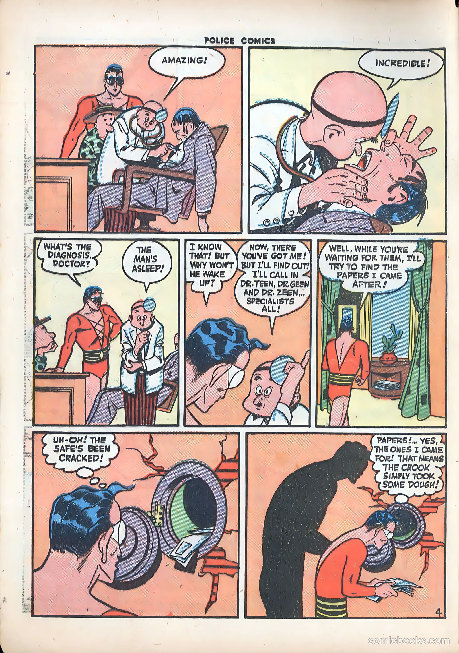 Police Comics #55 (1946) — page 6 of 60