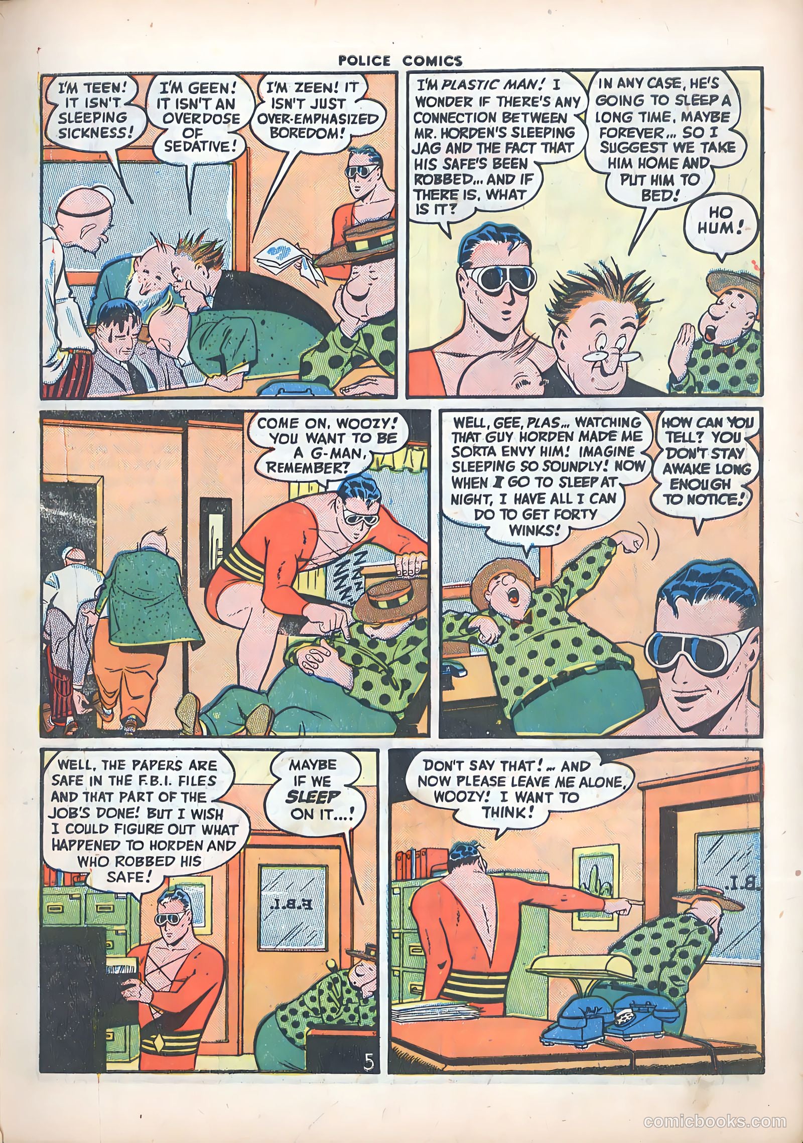 Police Comics #55 (1946) — page 7 of 60