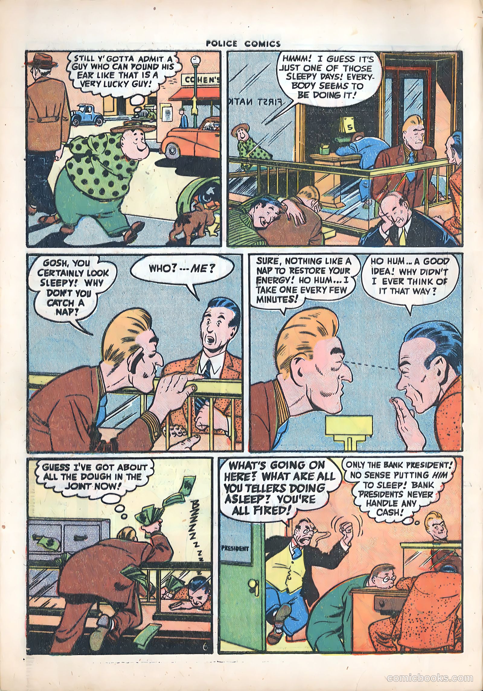 Police Comics #55 (1946) — page 8 of 60