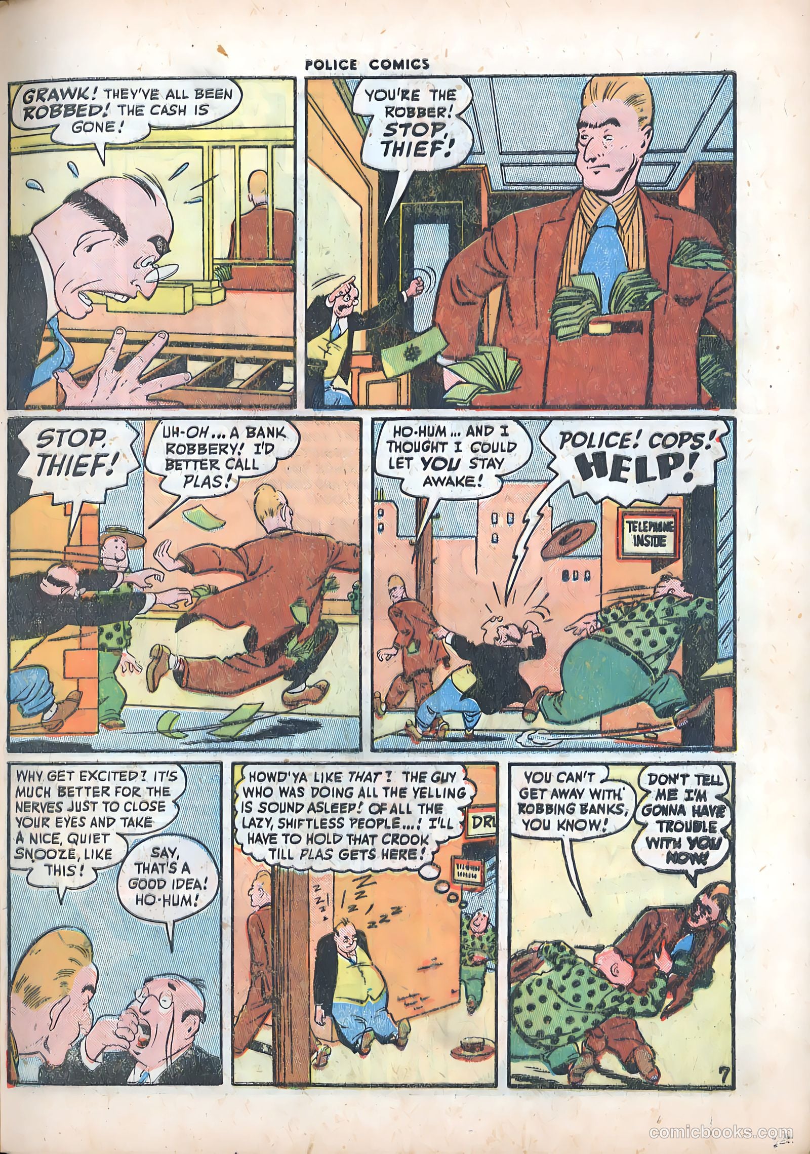 Police Comics #55 (1946) — page 9 of 60