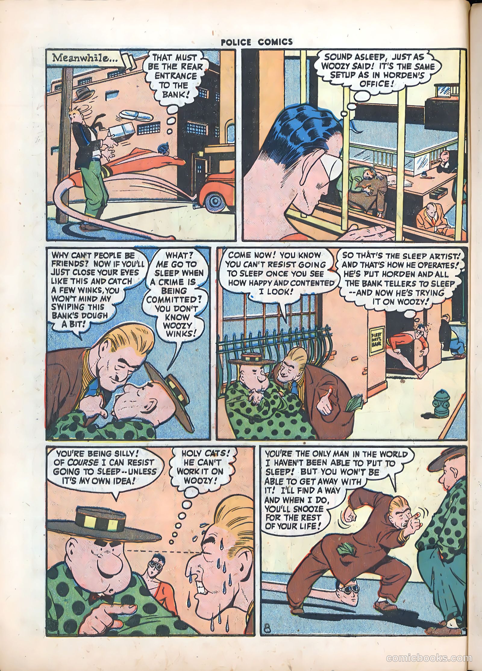 Police Comics #55 (1946) — page 10 of 60