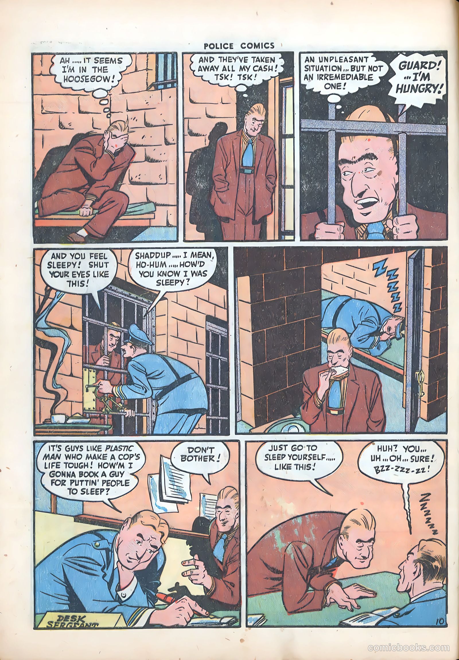 Police Comics #55 (1946) — page 12 of 60