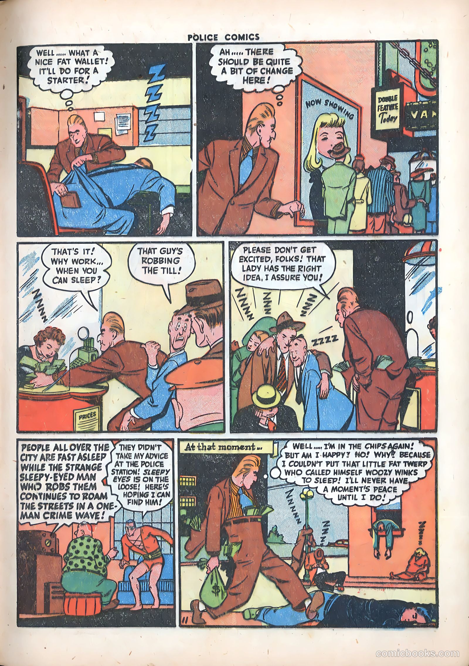 Police Comics #55 (1946) — page 13 of 60