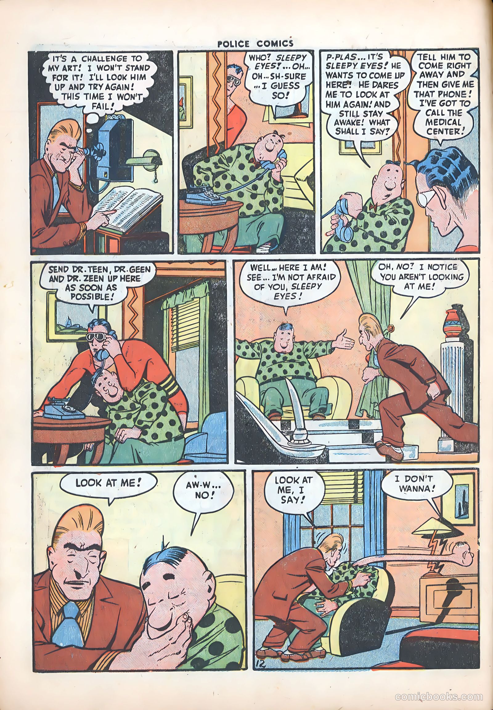 Police Comics #55 (1946) — page 14 of 60