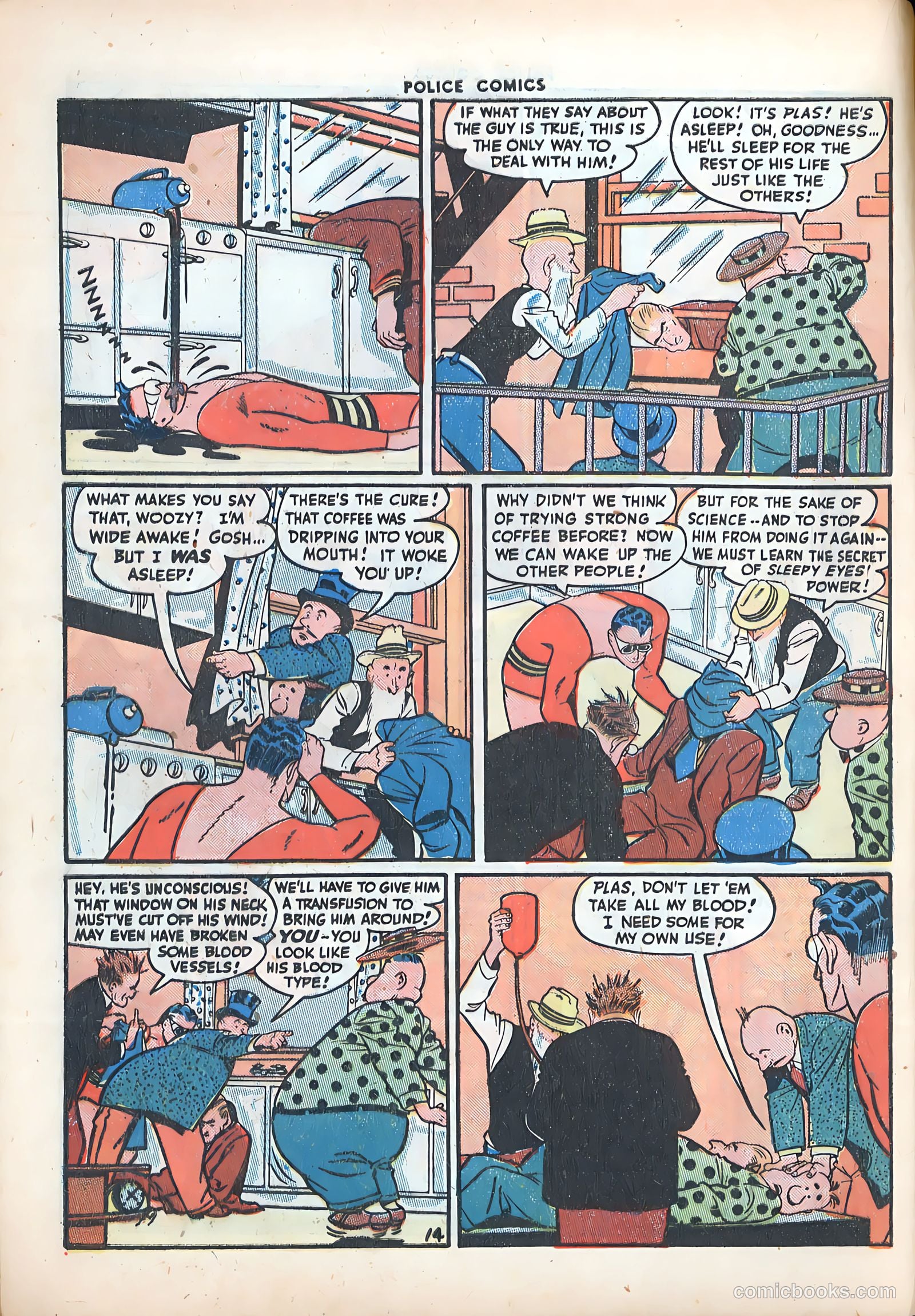 Police Comics #55 (1946) — page 16 of 60
