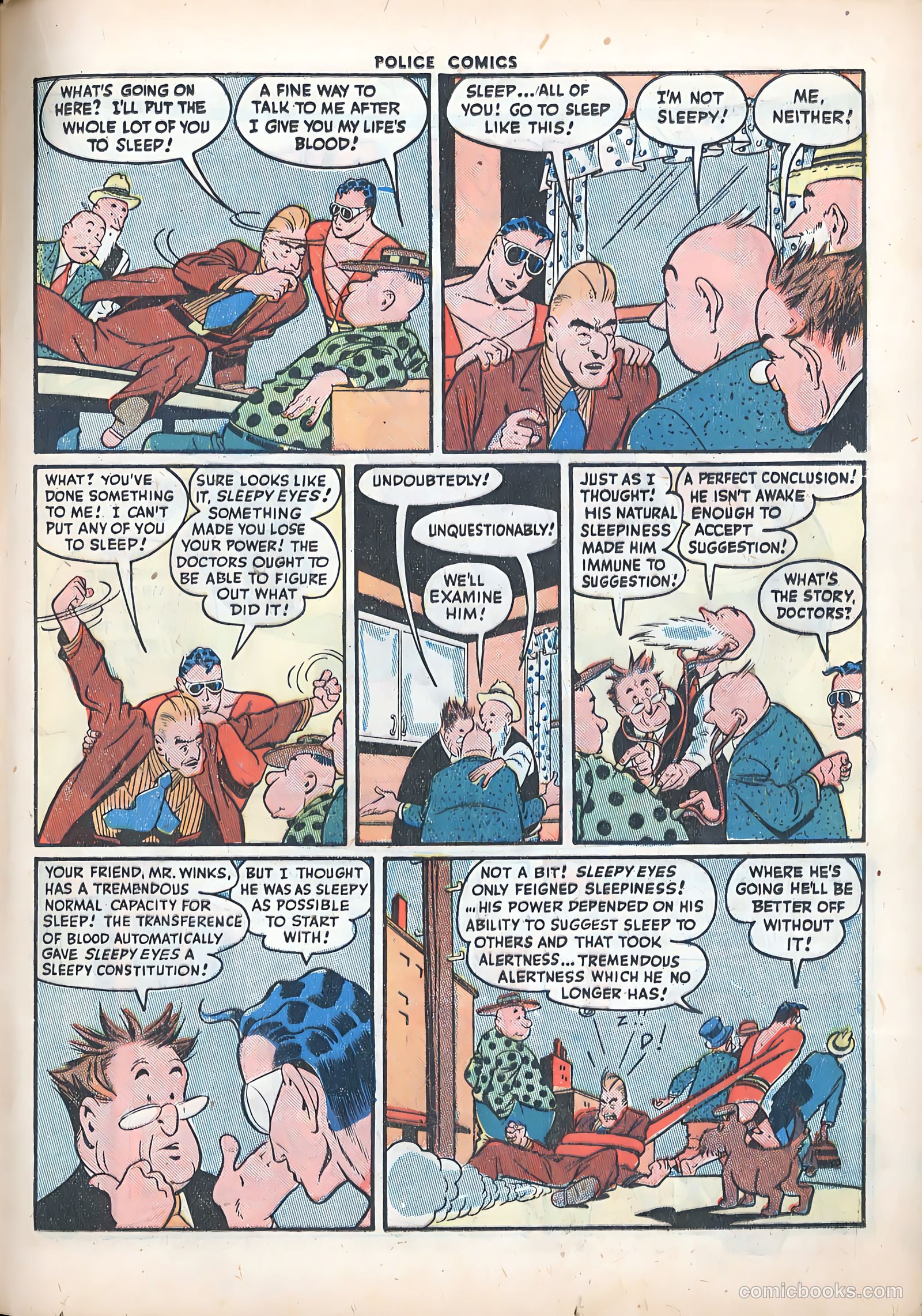 Police Comics #55 (1946) — page 17 of 60