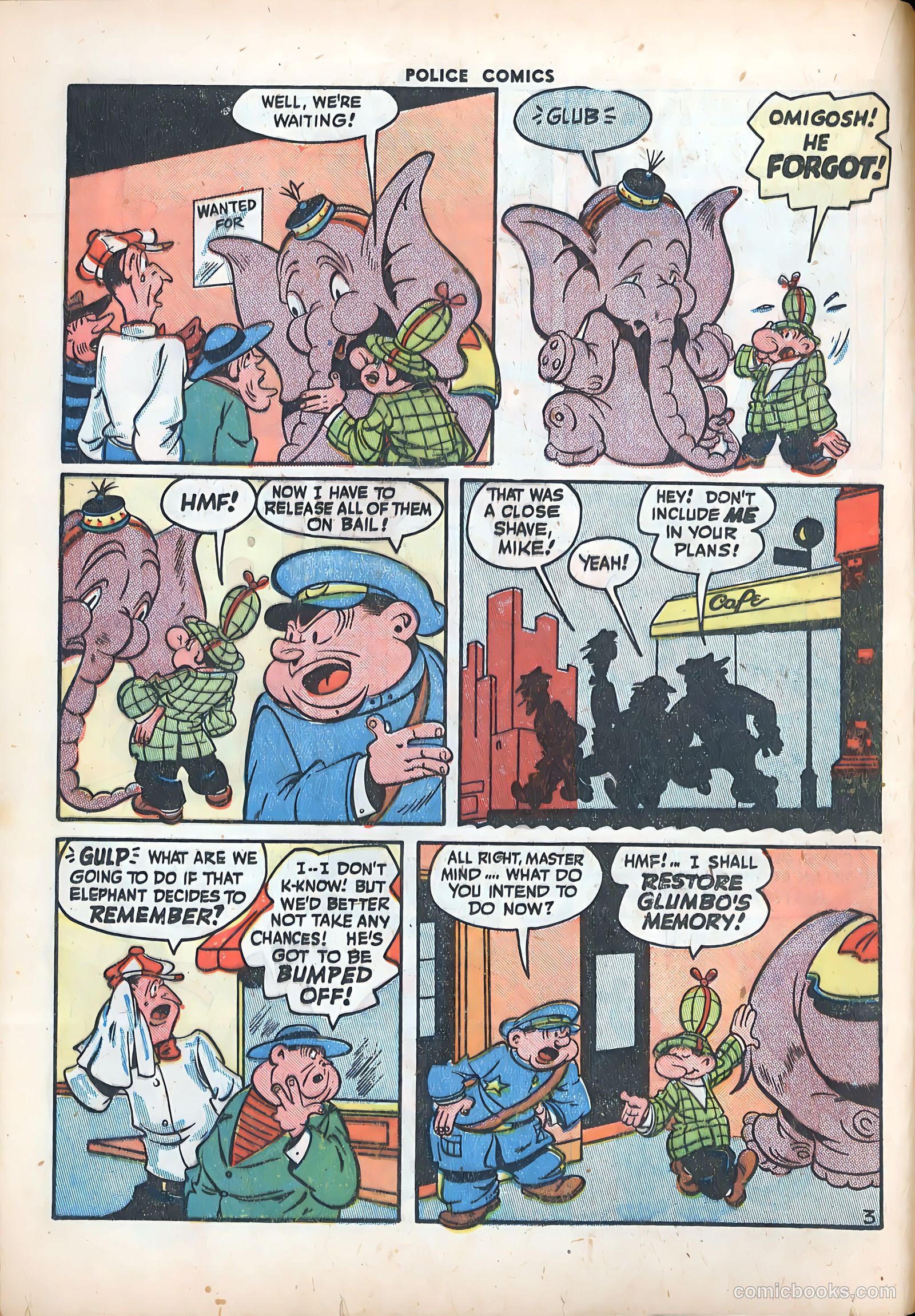 Police Comics #55 (1946) — page 20 of 60
