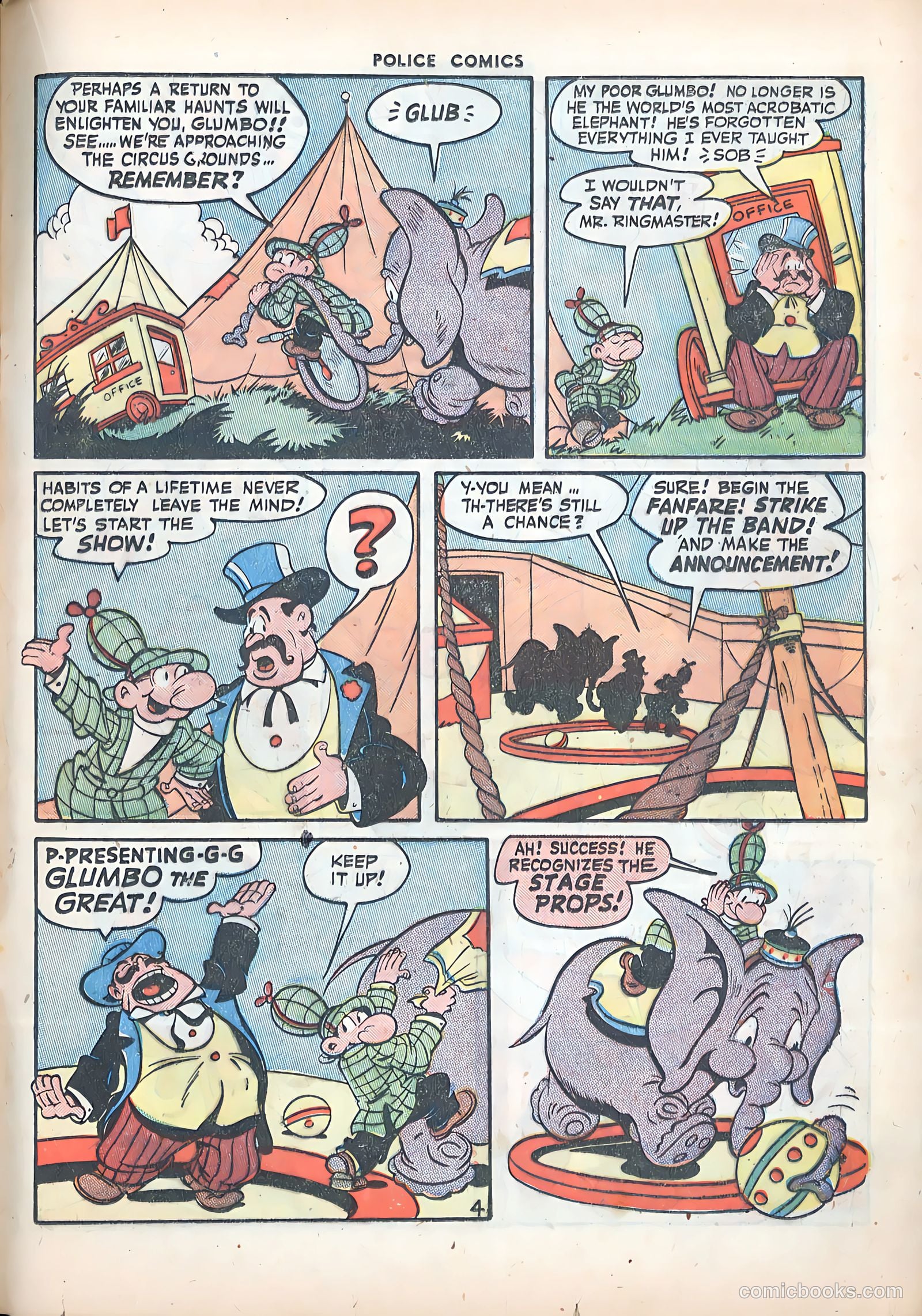 Police Comics #55 (1946) — page 21 of 60