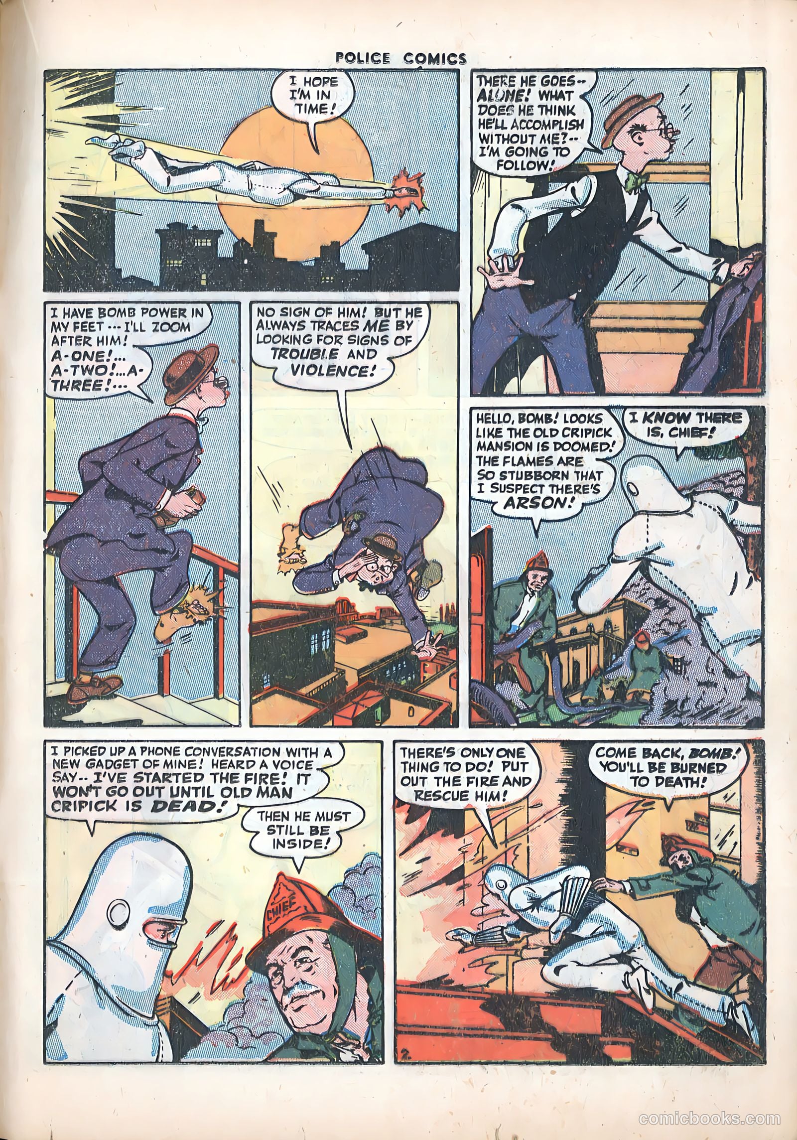 Police Comics #55 (1946) — page 25 of 60