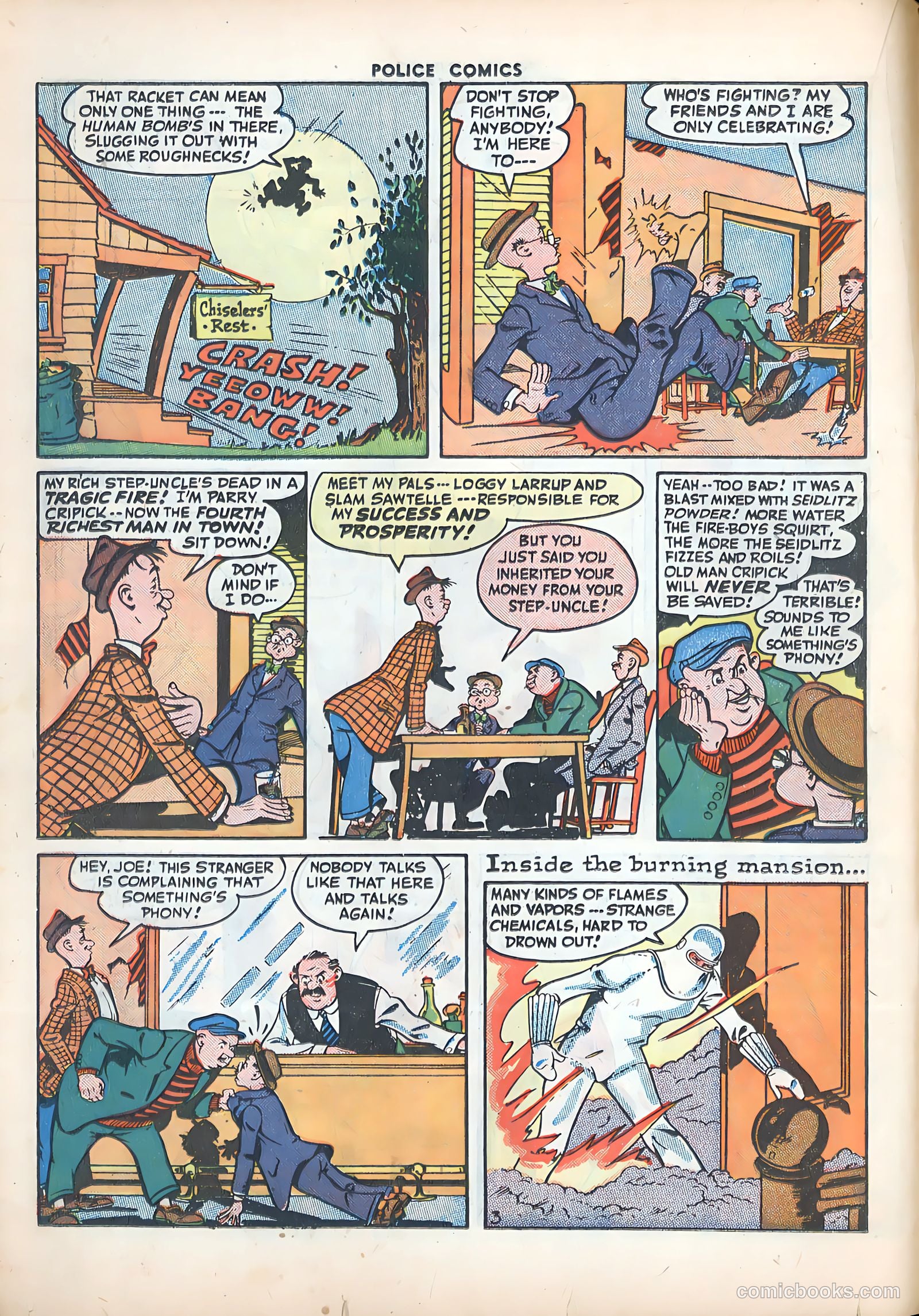 Police Comics #55 (1946) — page 26 of 60