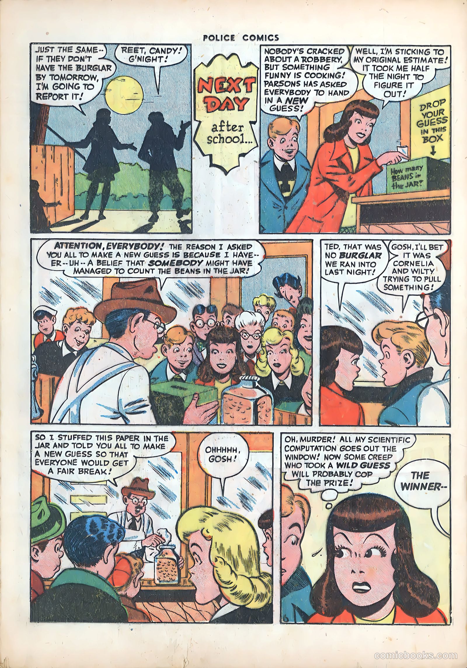 Police Comics #55 (1946) — page 36 of 60