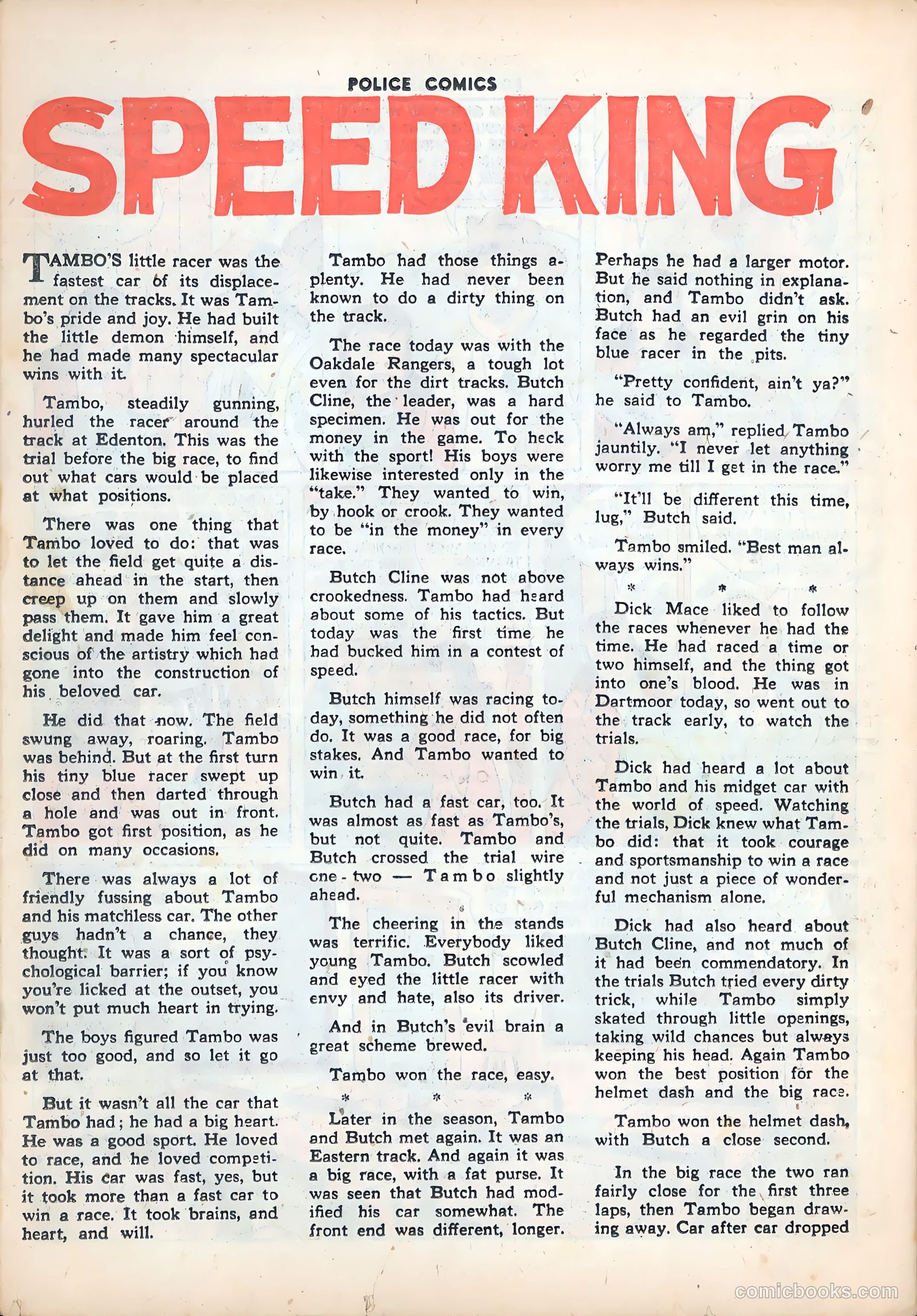 Police Comics #55 (1946) — page 38 of 60