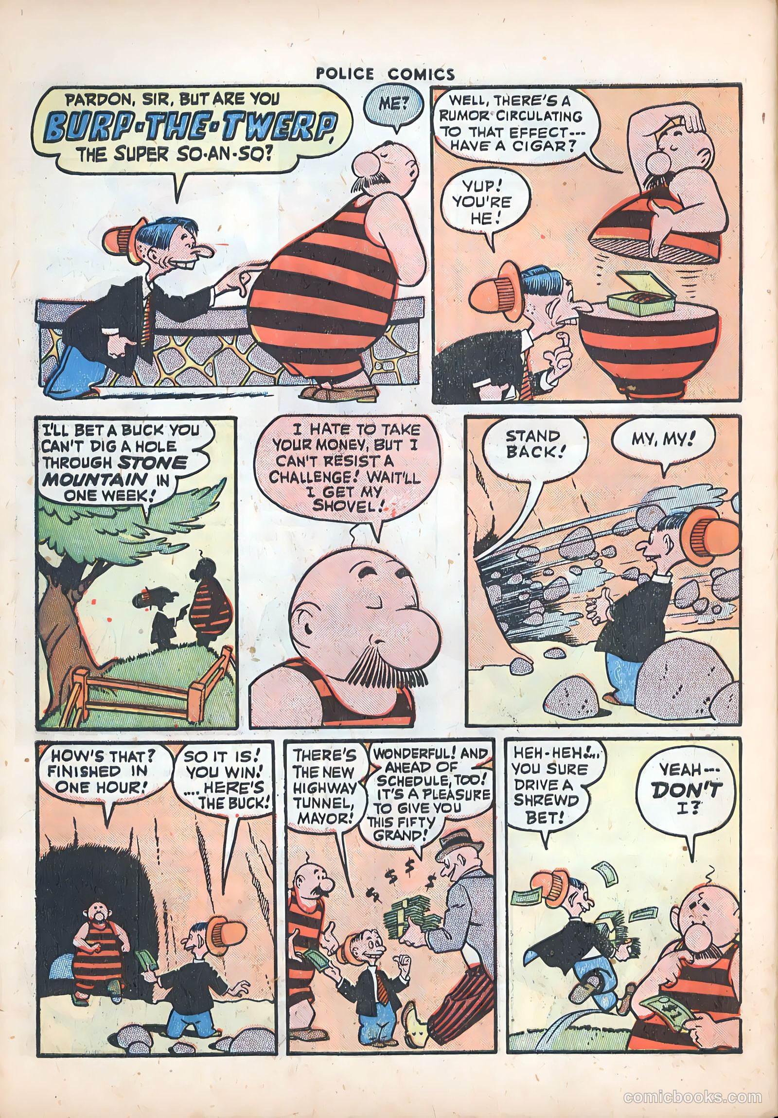 Police Comics #55 (1946) — page 50 of 60