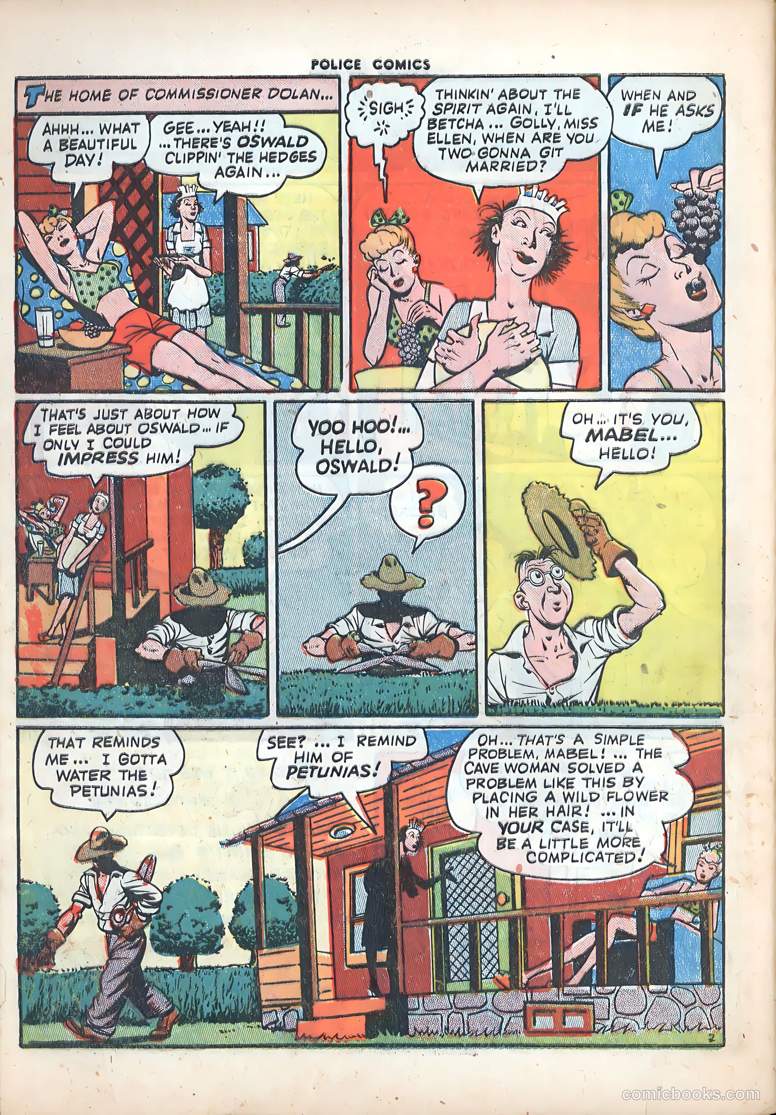 Police Comics #55 (1946) — page 52 of 60