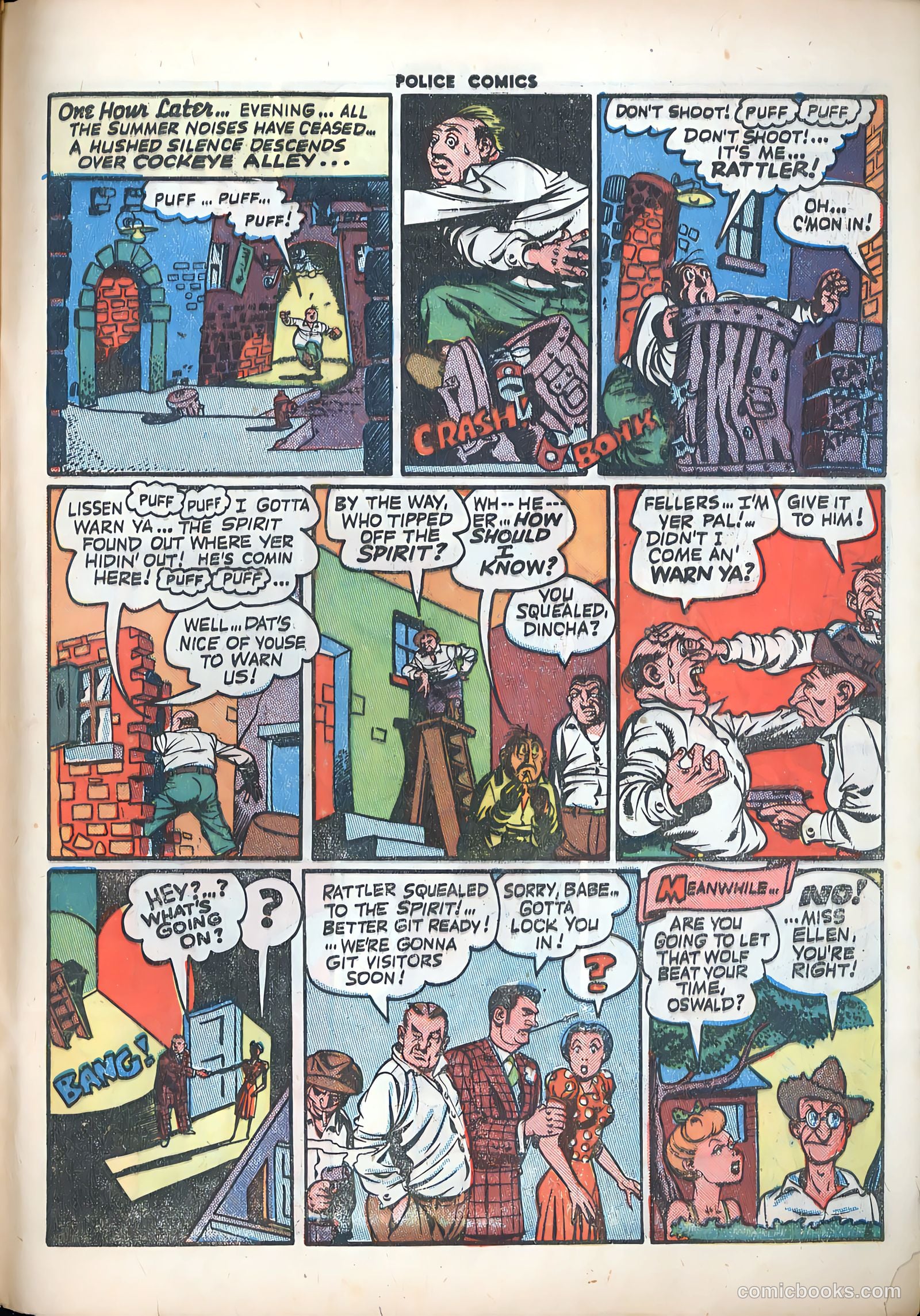 Police Comics #55 (1946) — page 55 of 60