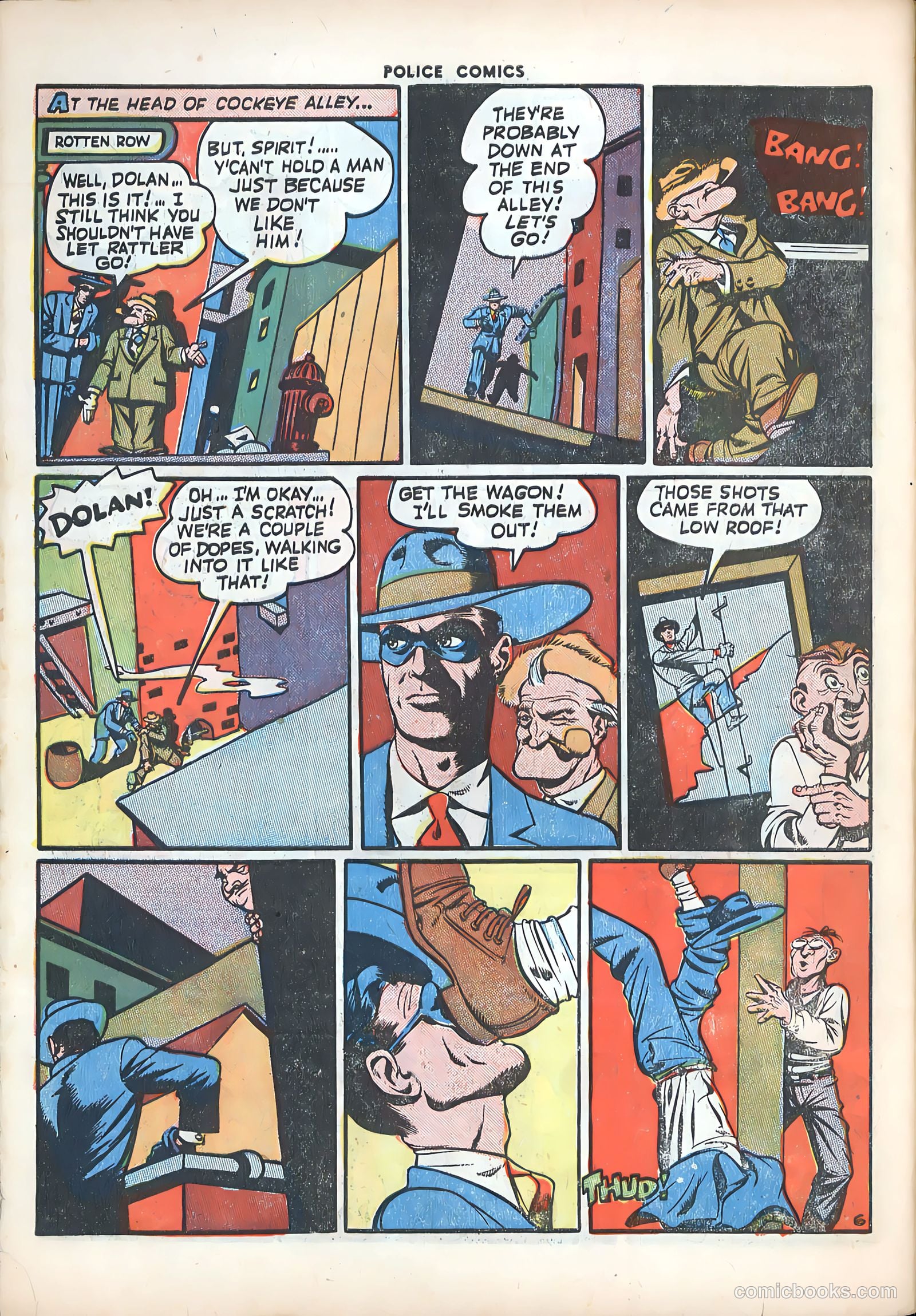 Police Comics #55 (1946) — page 56 of 60