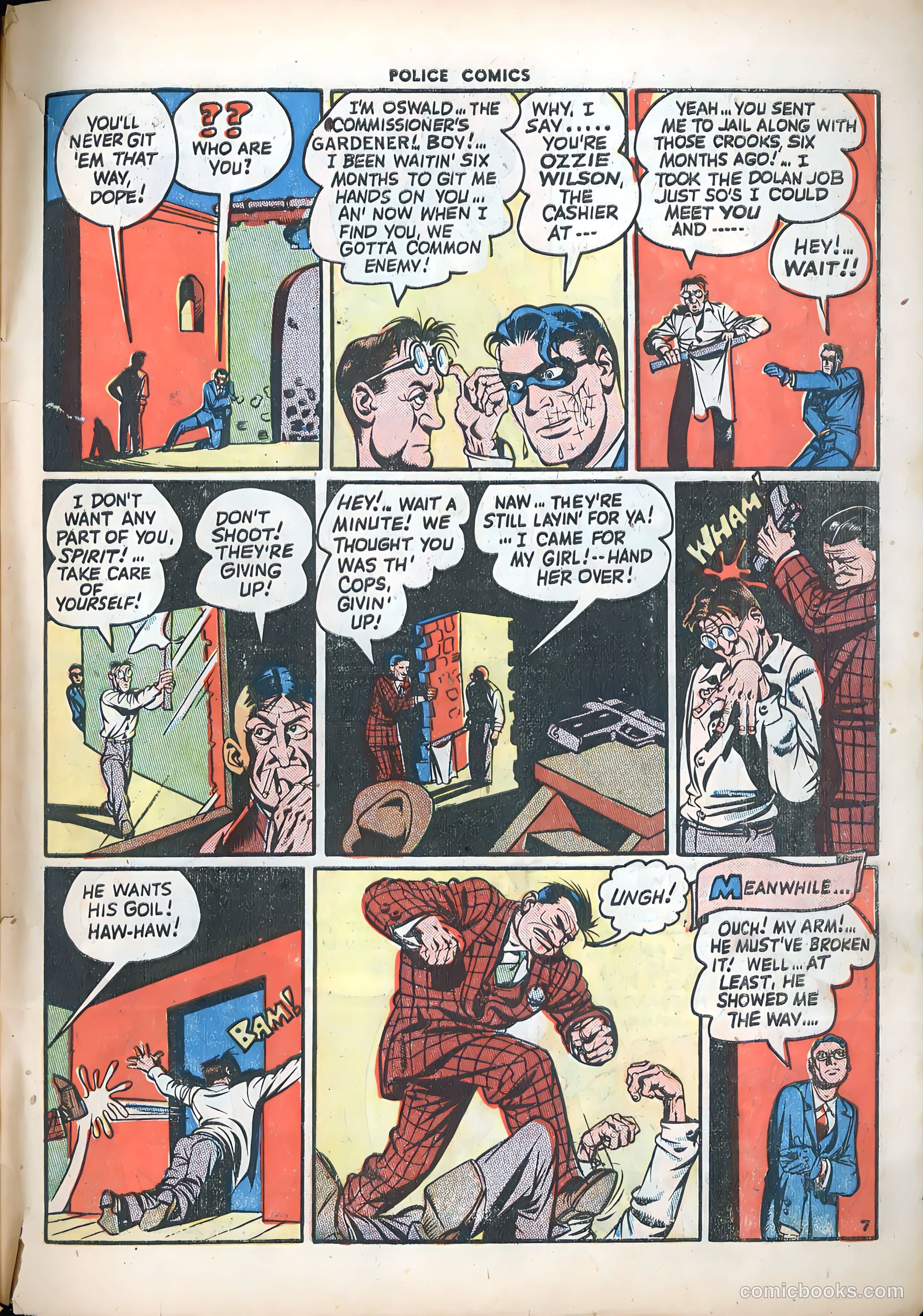 Police Comics #55 (1946) — page 57 of 60